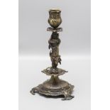 Bronze Kerzenleuchter / A bronze candle holder, um 1880