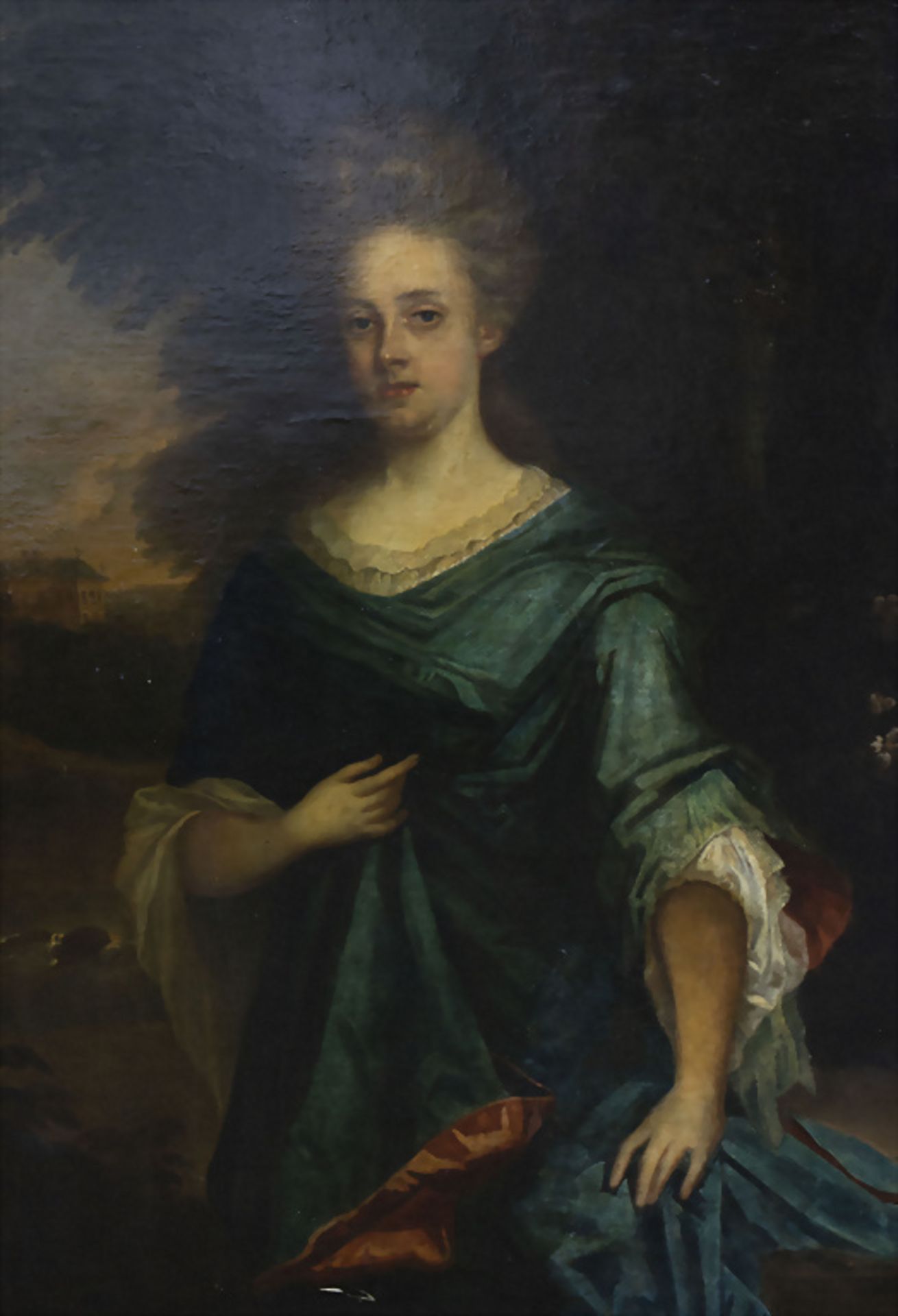 Michael DAHL (1659-1743), zugeschrieben, 'Porträt einer adeligen Dame' / attributed, 'Portrait ... - Image 3 of 7