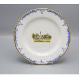 Teller / A porcelain plate, KPM Berlin, 1844-1847
