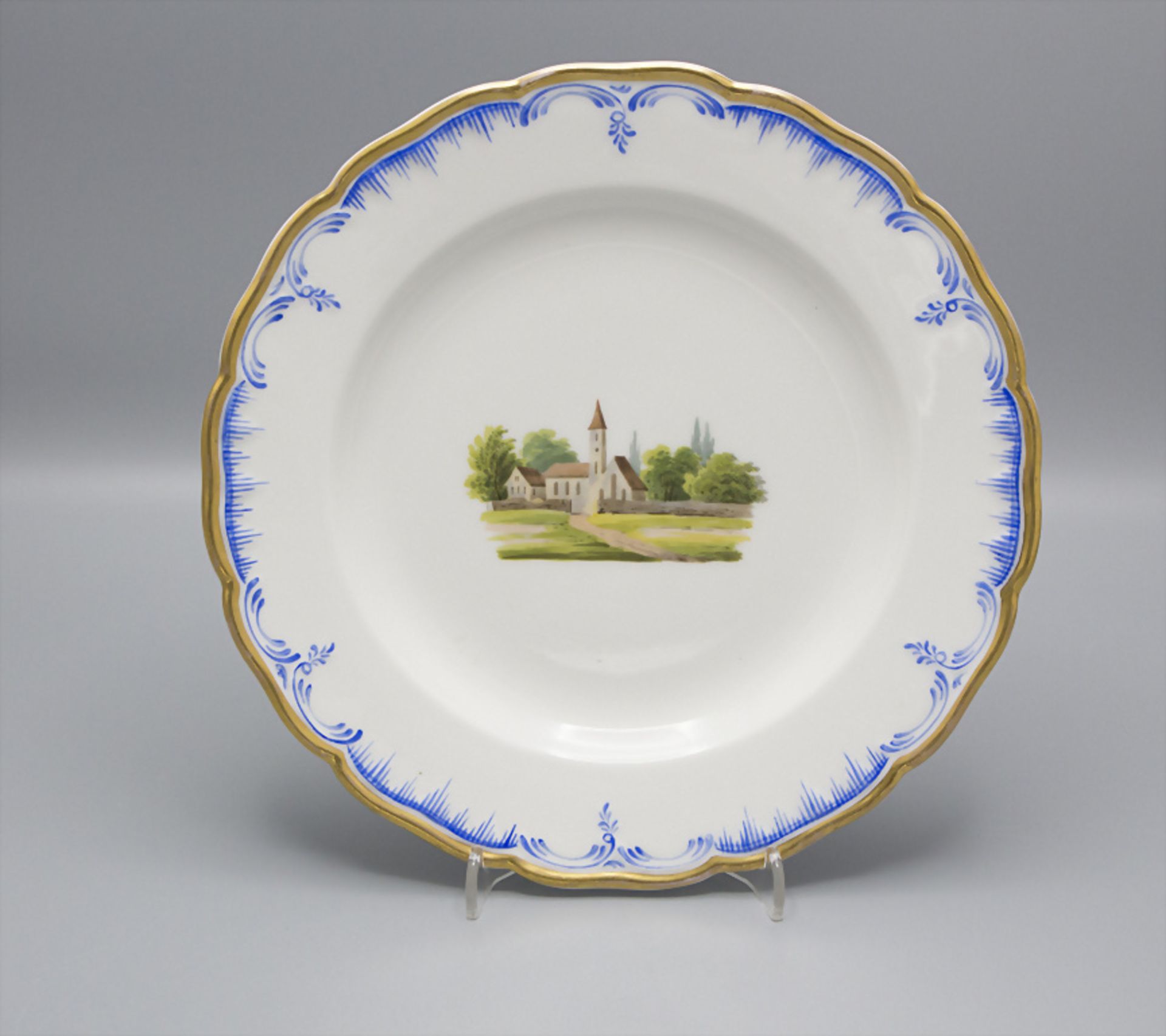 Teller / A porcelain plate, KPM Berlin, 1844-1847