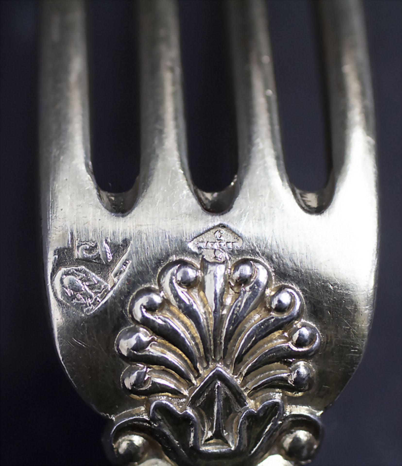 67-teiliges Silberbesteck / 67 pieces of silver cutlery, Paris, 1835-1846 - Bild 7 aus 12