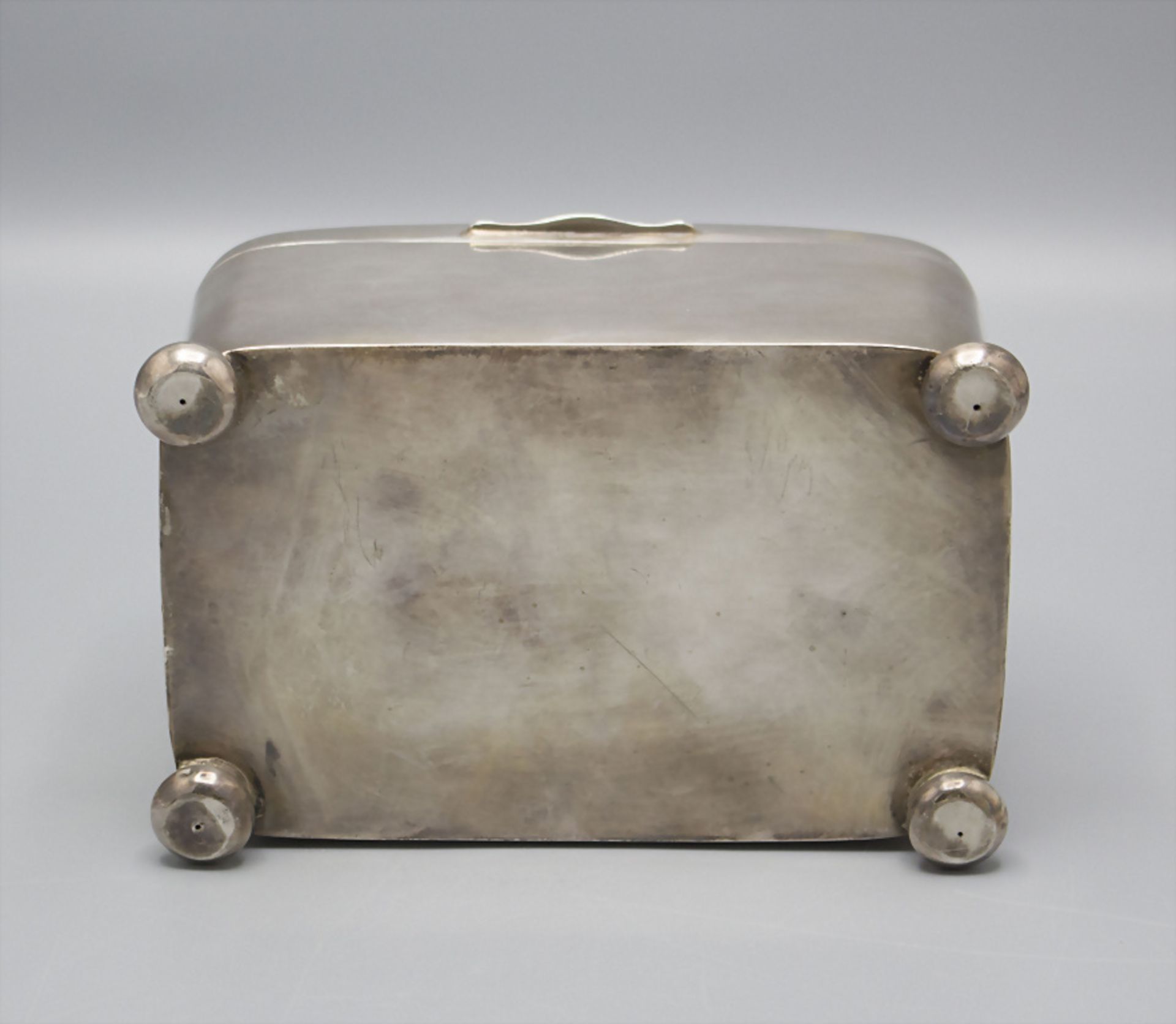 Silberdose / A silver box, H. Pfeiffer, Geislingen, um 1930 - Image 4 of 5