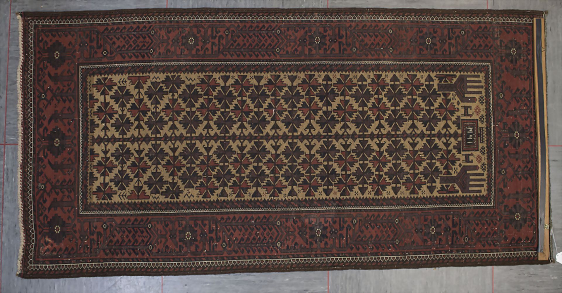Wandteppich / A wall carpet, 20. Jh. - Image 3 of 4