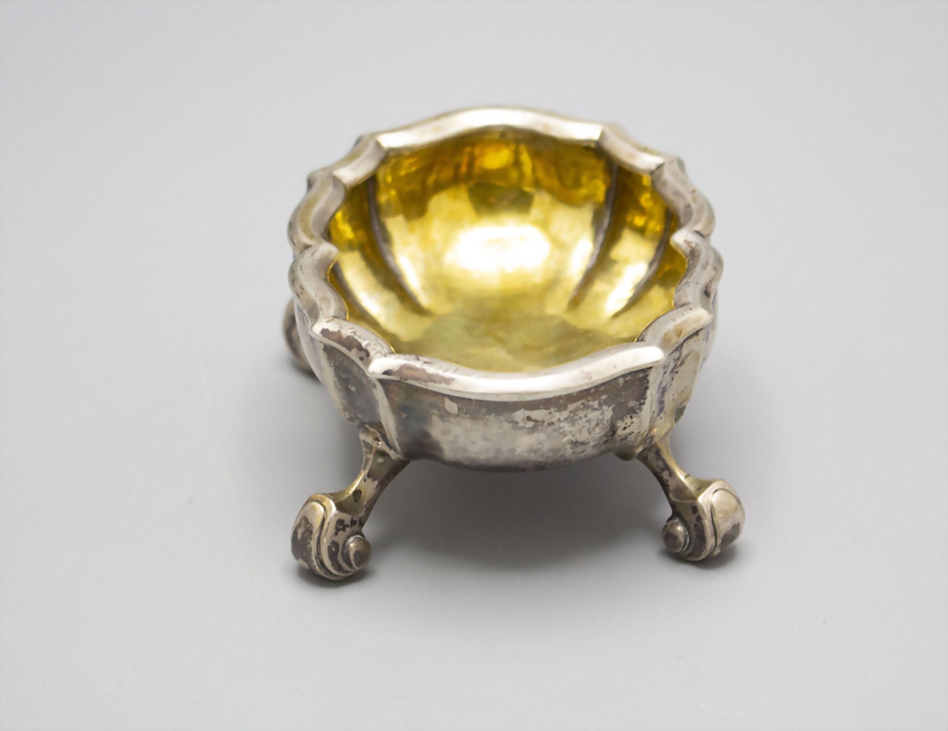 Barock Saliere / A silver Baroque salt cellar, Meister Nicolaus Ehrenreich Anthon Schmidt, ... - Image 2 of 4