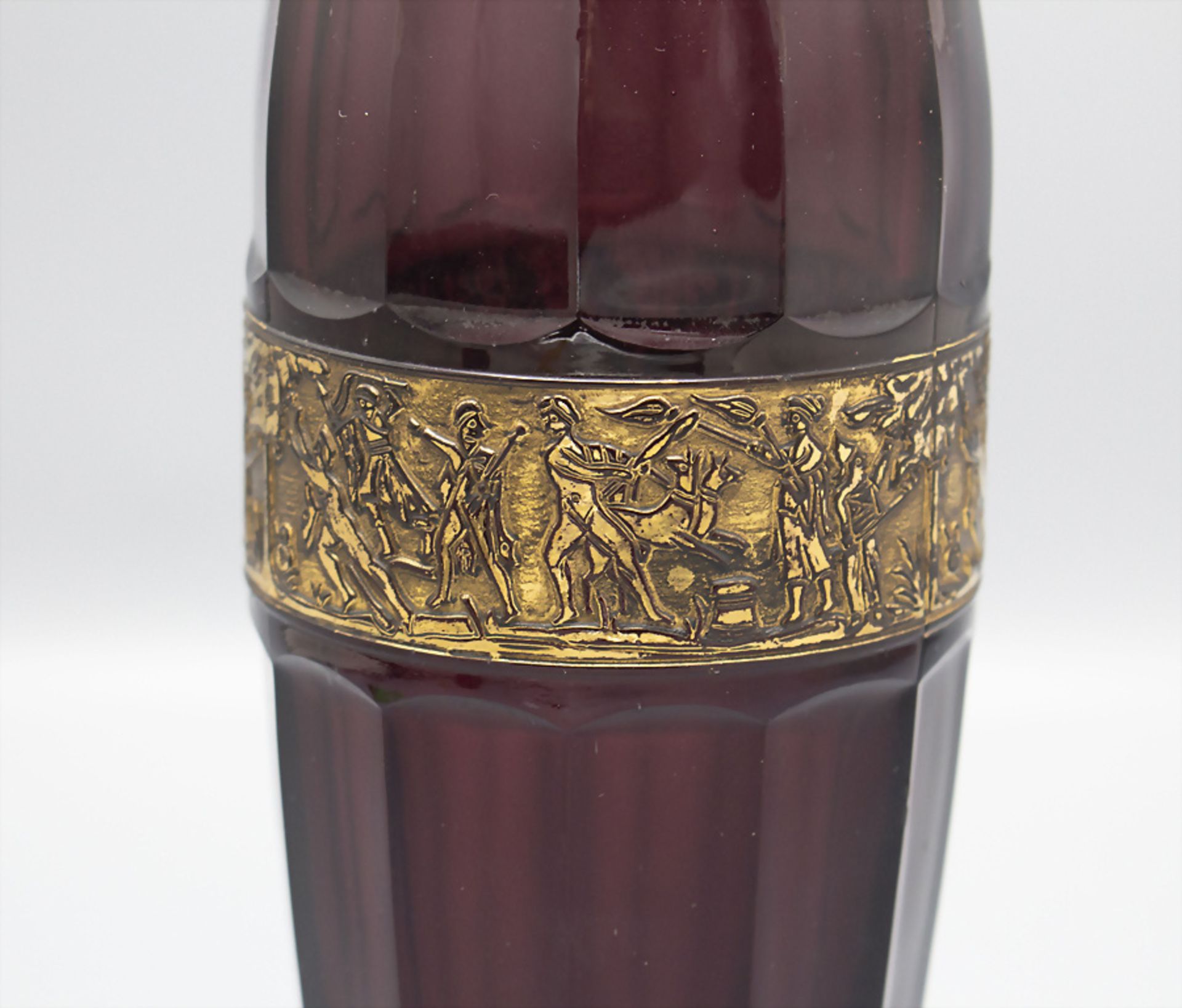 Vase mit Figurenfries, Sächsische Glasfabrik August Walther & Soehne, um 1930 - Image 2 of 5