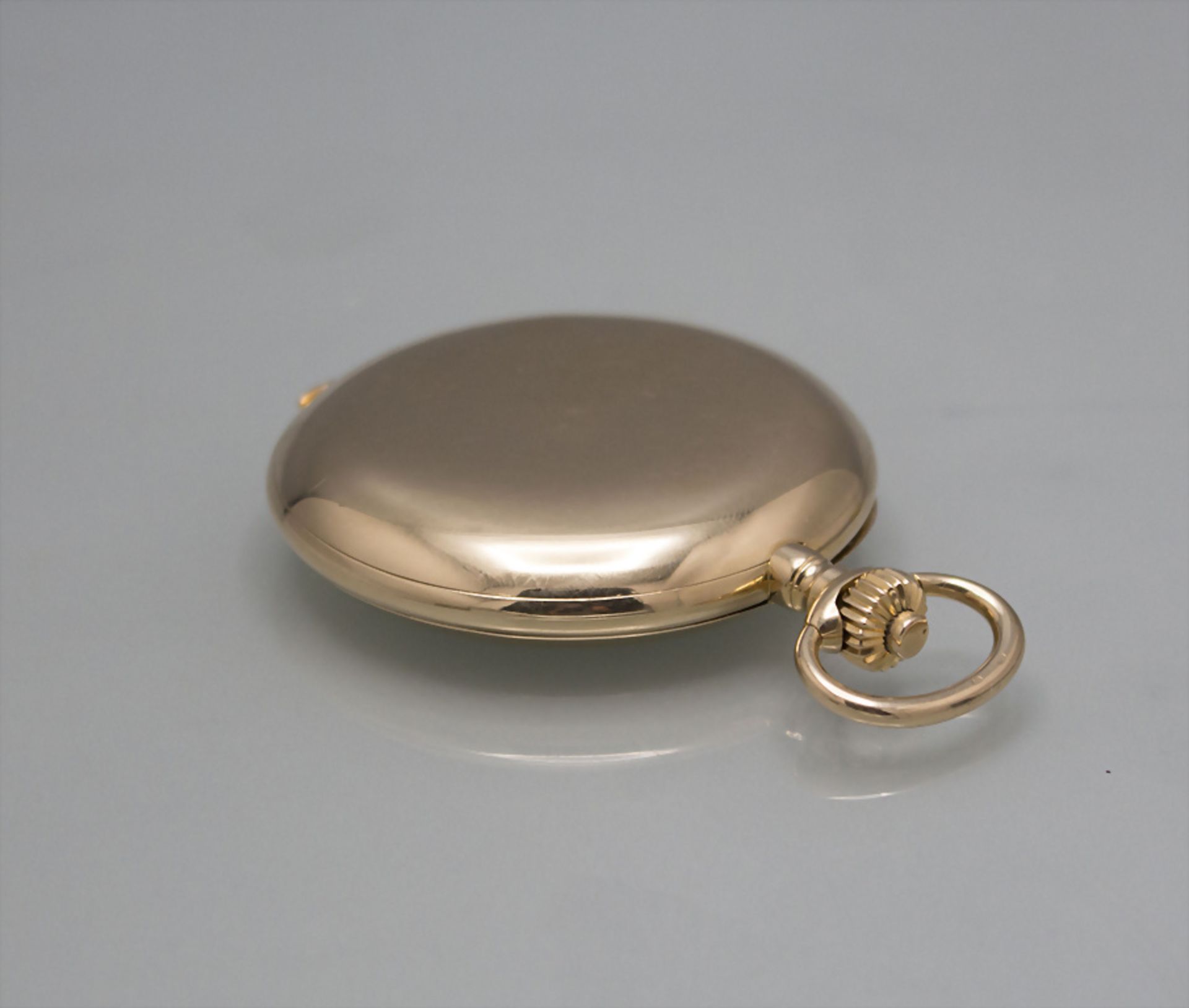 Savonette Taschenuhr / A 18 ct gold pocket watch, A. Lange & Söhne, Glashütte in Sachsen, um ... - Image 8 of 9