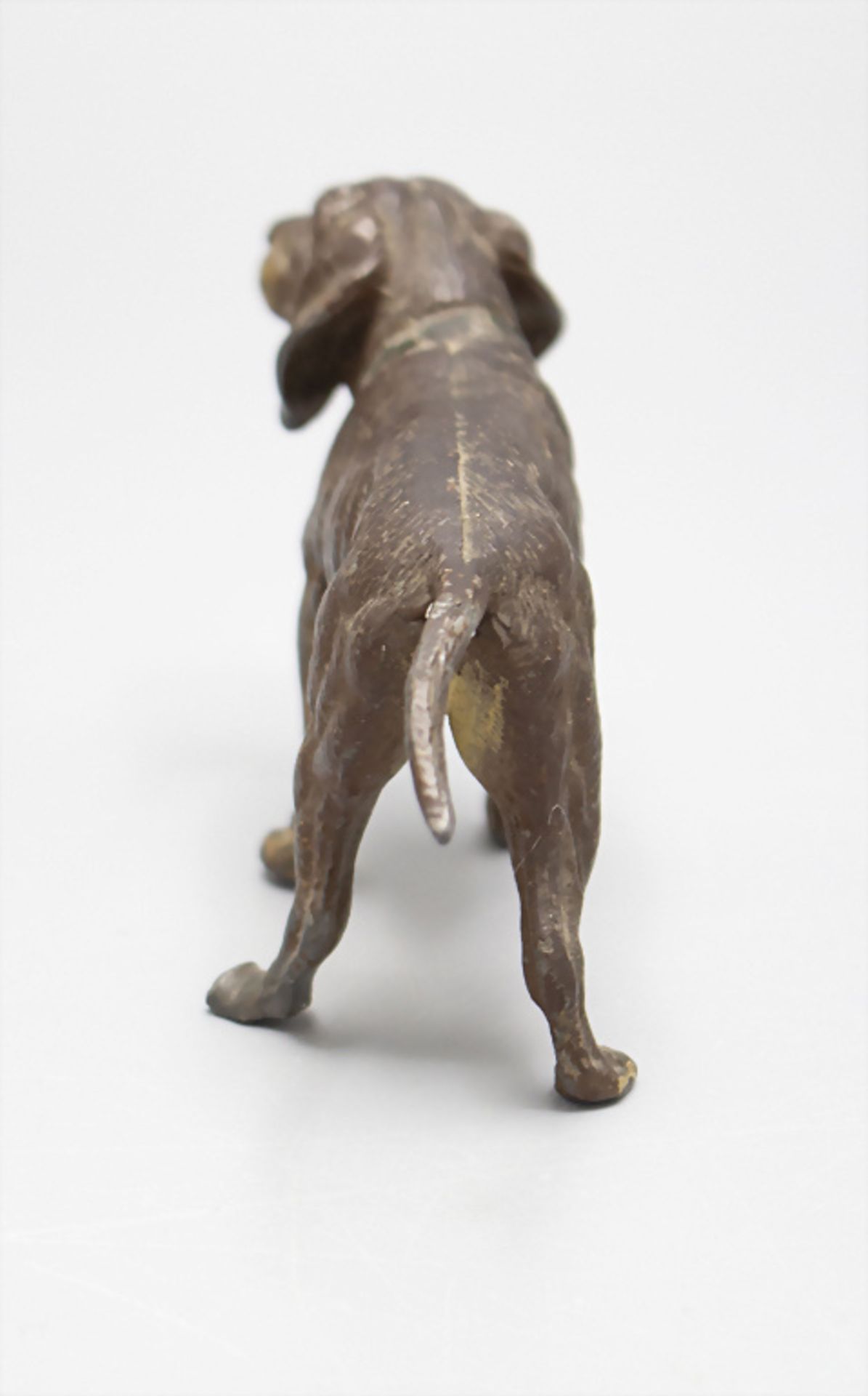 Hundefigur / A figure of a dog, deutsch, um 1900 - Bild 4 aus 5