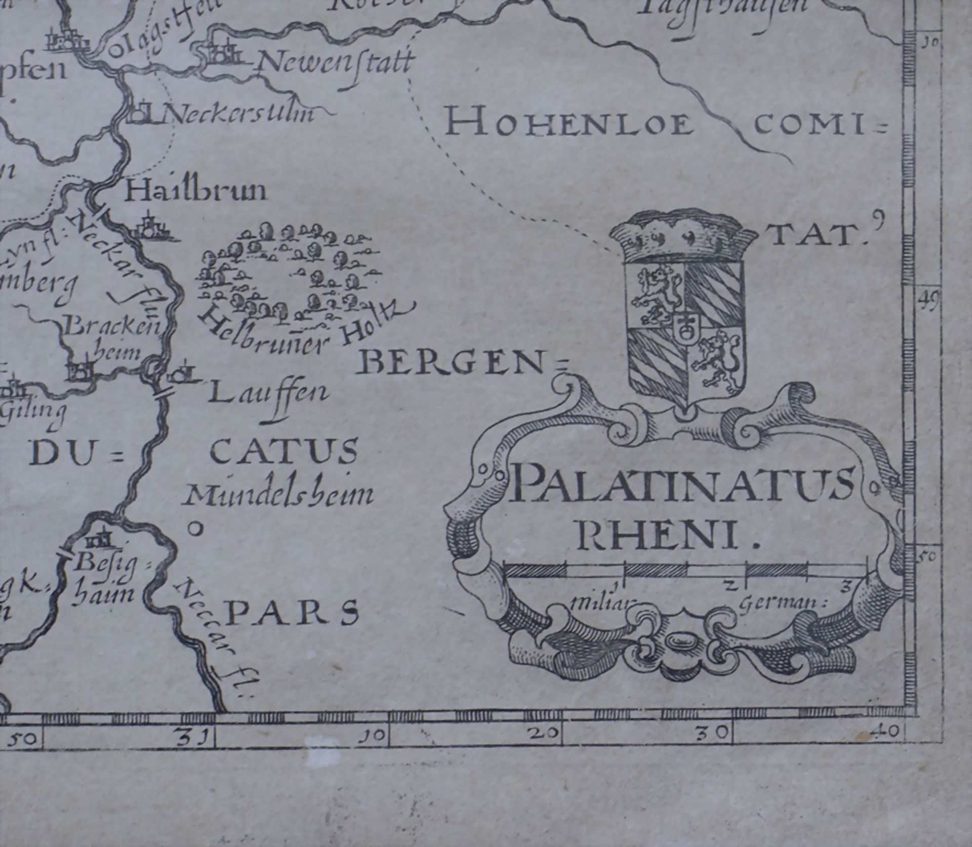 Konvolut drei Pfalz-Karten / A set of three maps of the 'Palatine region', 19. Jh. - Image 5 of 7