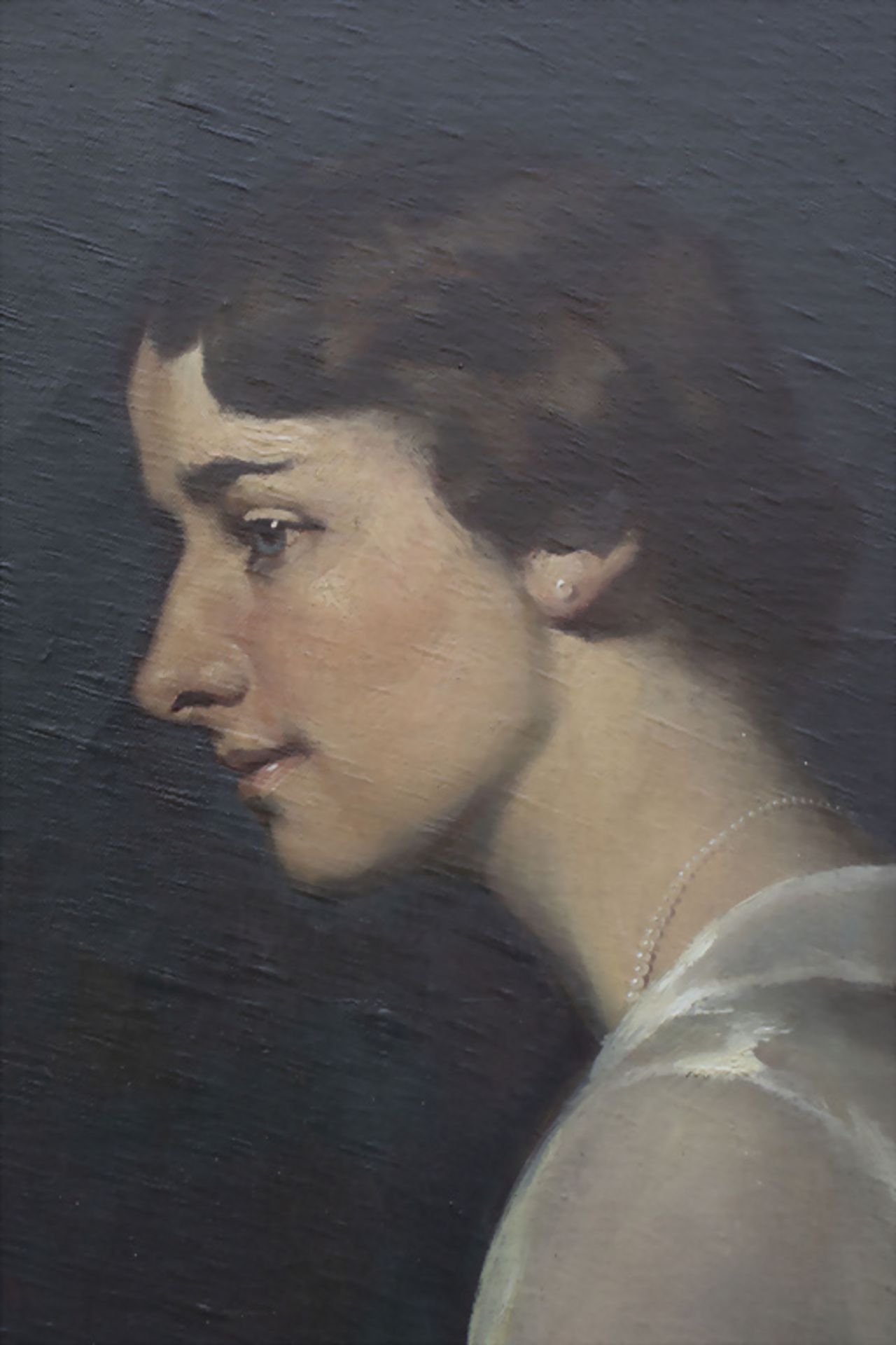 Signaturist MARÉES, 'Porträt einer Dame' / 'A portrait of a lady', um 1930 - Image 3 of 6
