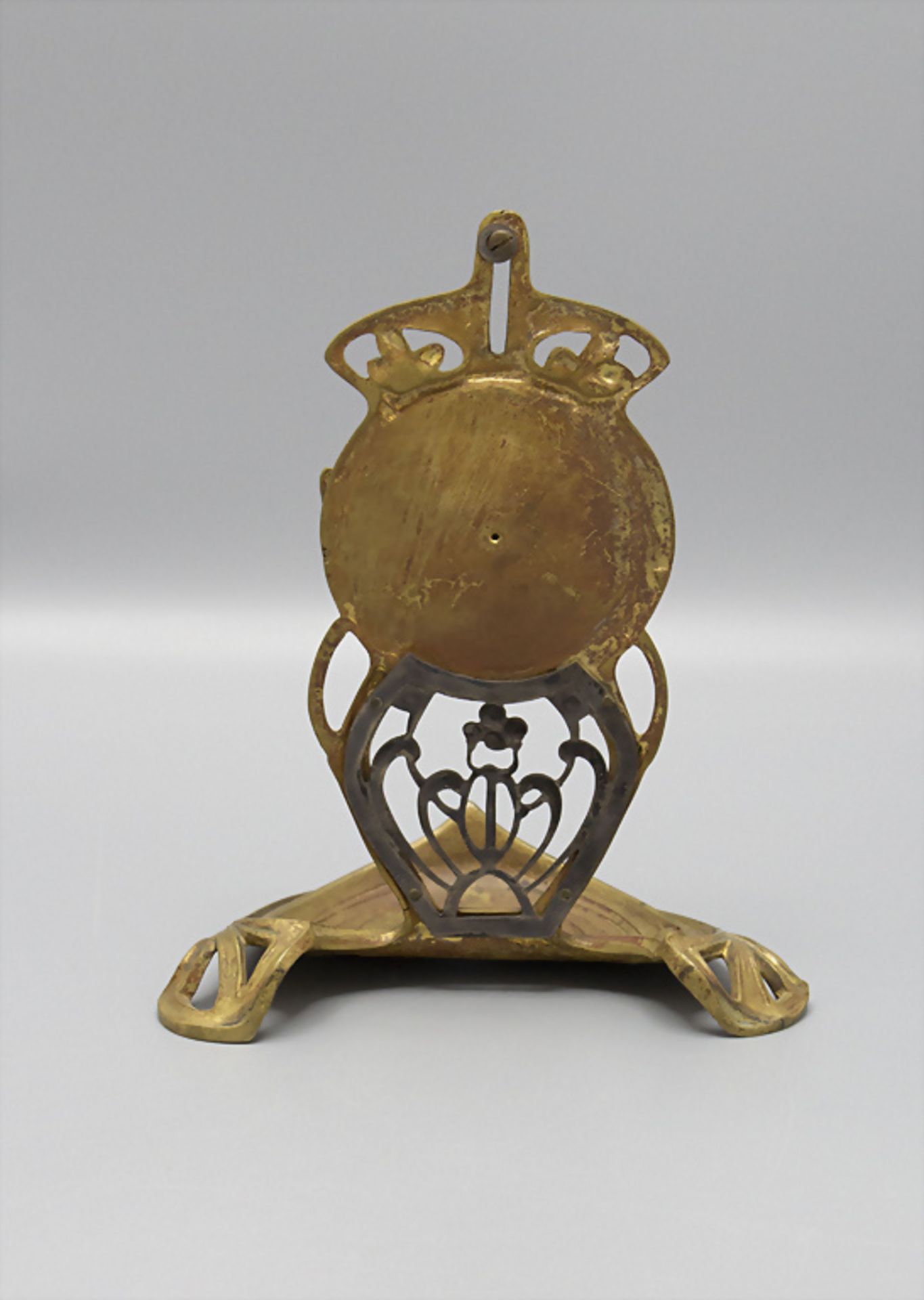 Jugendstil Taschenuhrenständer / An Art Nouveau pocket watch holder, Frankreich, um 1900 - Bild 3 aus 4