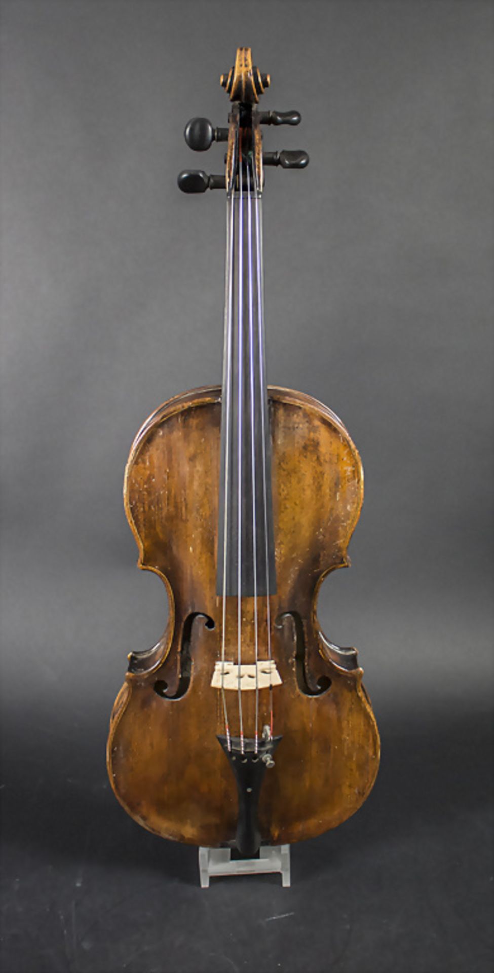 Violine / A violin, deutsch, Ende 18. Jh.