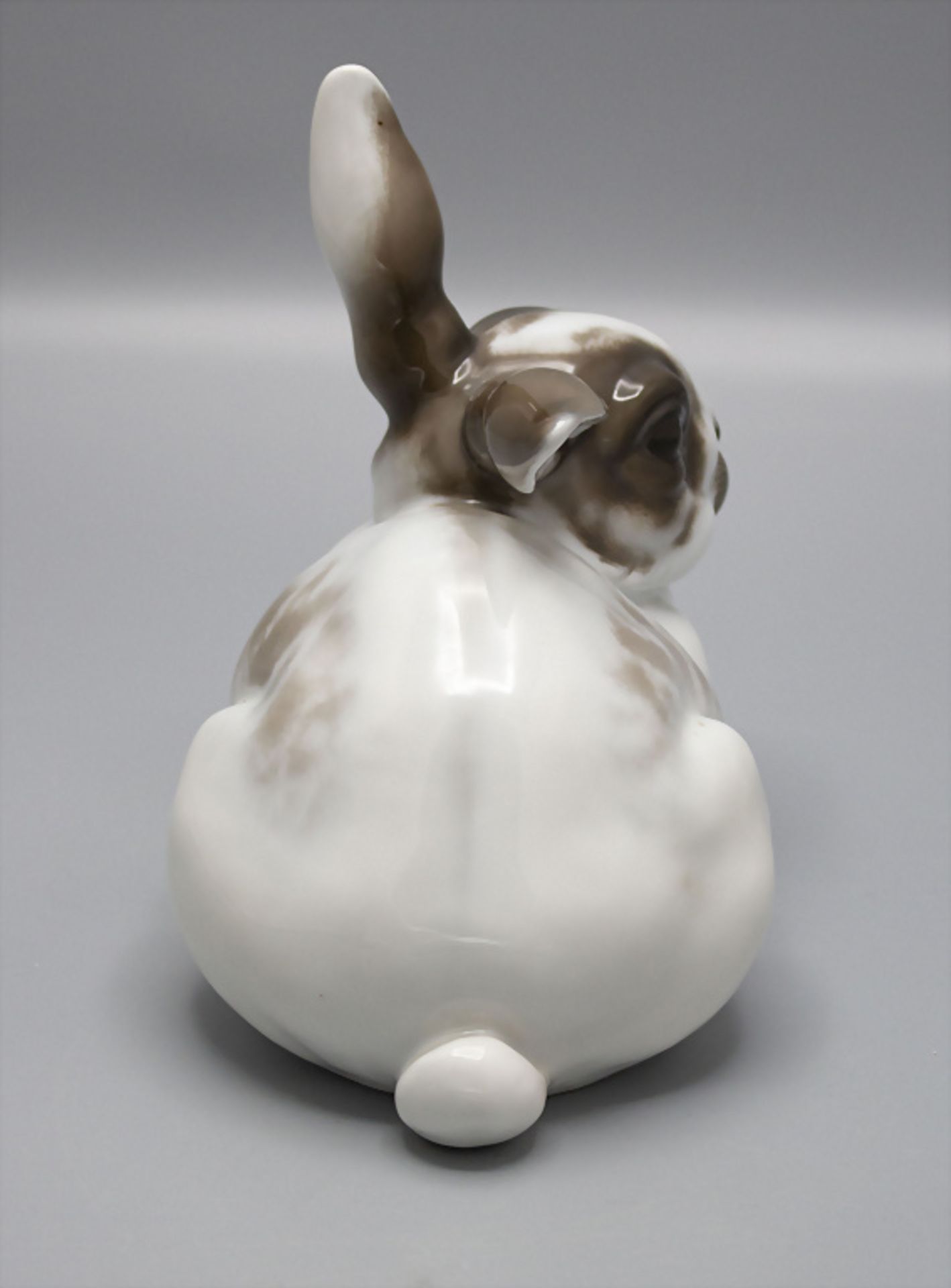 Porzellanhase / A porcelain rabbit, Karl Himmelsstoss (1872-1967), Rosenthal, Selb, um 1920 - Bild 4 aus 6