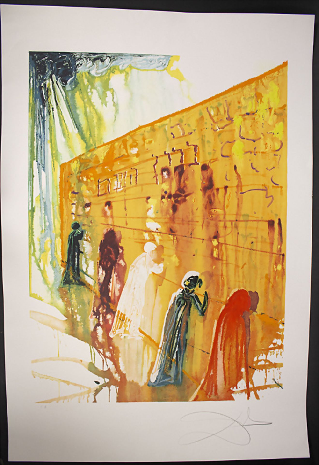 Salvador DALI (1904-1989), 'Die Klagemauer' / 'The Wailing Wall' (Field 78-7), 1975 - Bild 2 aus 4