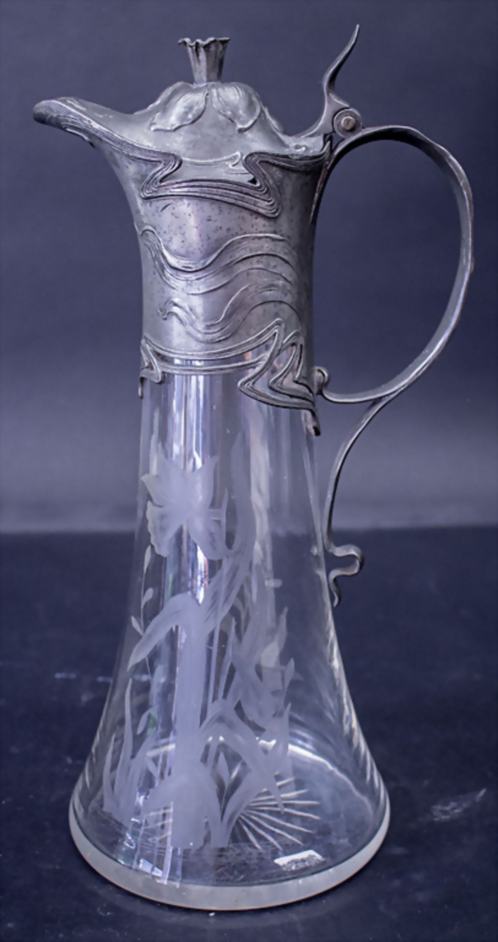 Jugendstil Karaffe / An Art Nouveau carafe, um 1900