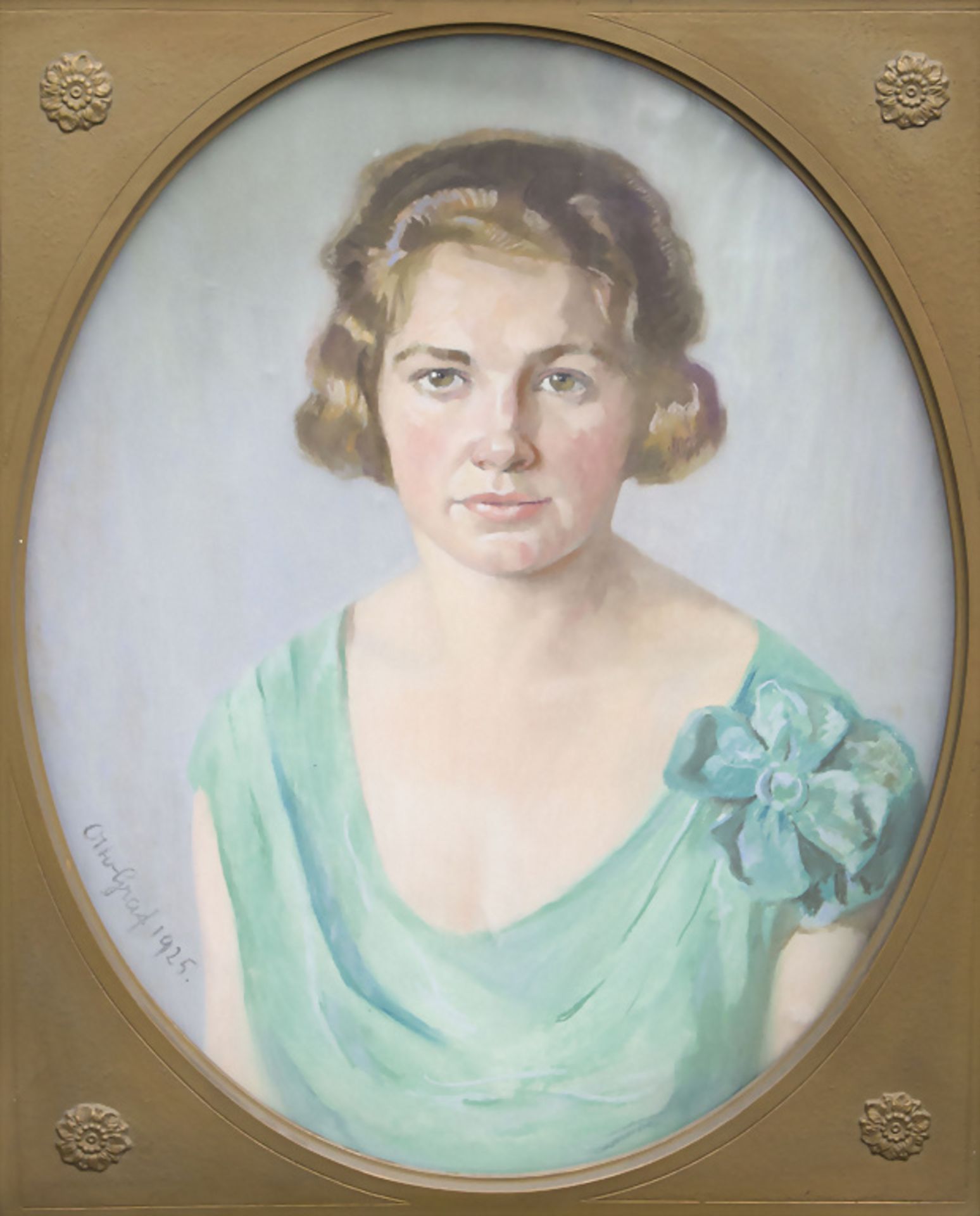 Otto GRAF (1882-1950), Damenporträt / A portrait of a lady, 1925