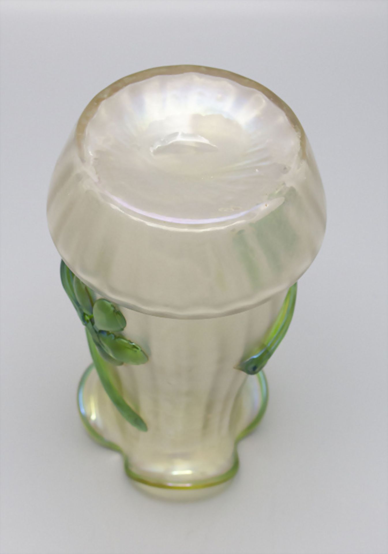 Jugendstil Vase / An Art Nouveau vase, Wilhelm Kralik Sohn, um 1900 - Bild 2 aus 2