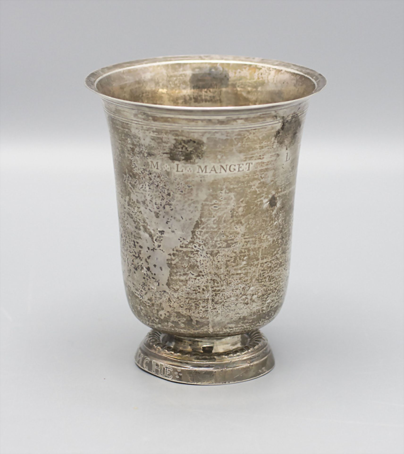 Glocken-Becher / A silver beaker / Une timbale en argent, Paris, 1798-1809