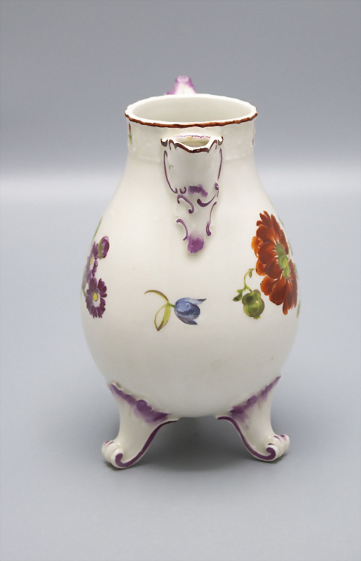 Milchkanne / A milk jug, Ludwigsburg, um 1765 - Bild 2 aus 5