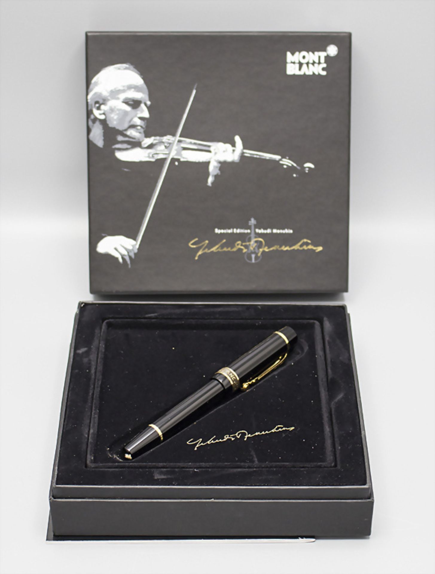 Füller / A fountain pen, Montblanc, Sonderedition zu Ehren von Yehudi Menuhin, 2000