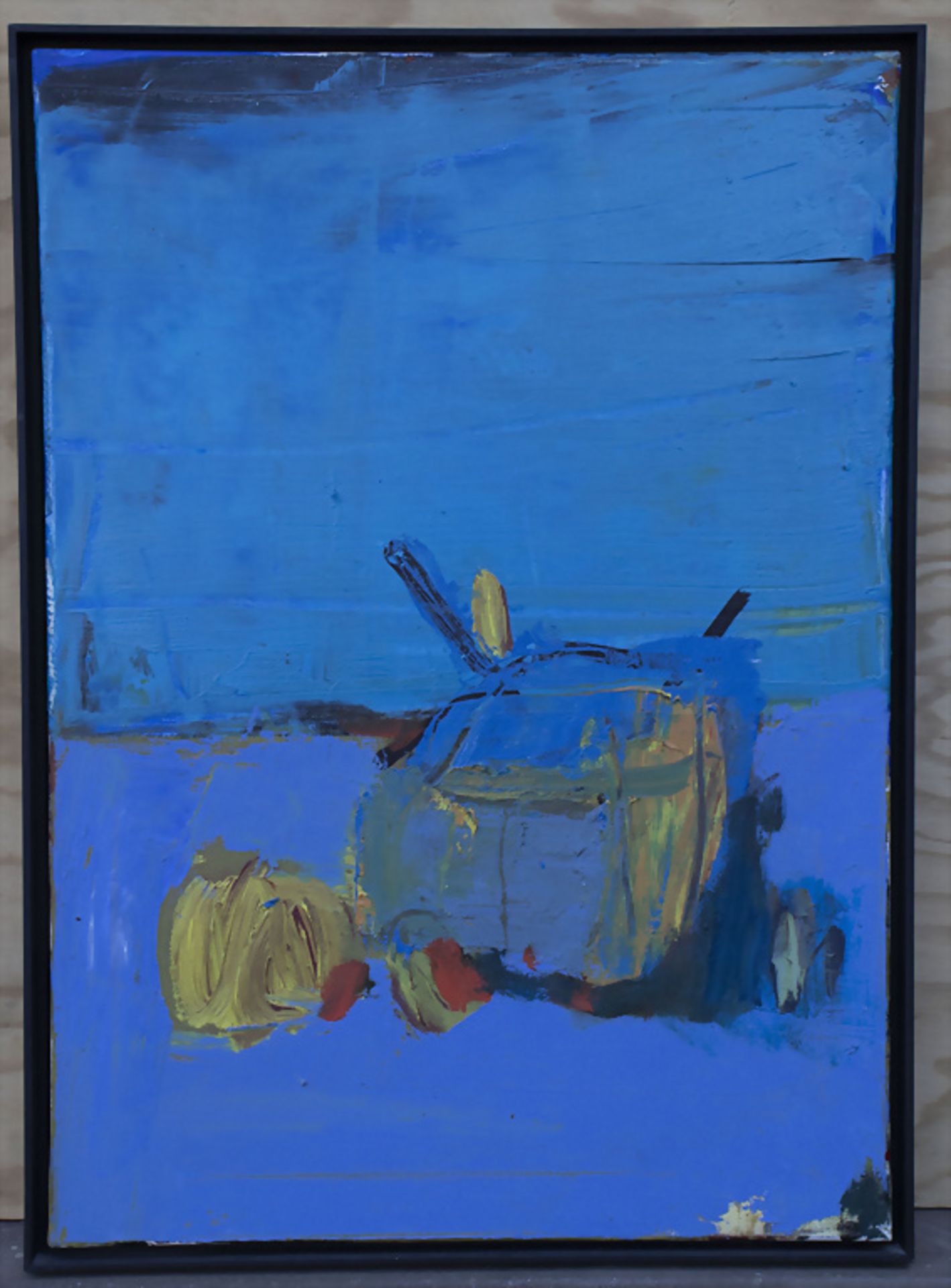 Henning Kürschner (*1941), 'Stillleben in Blau / Still life in blue, 1999 - Bild 2 aus 4