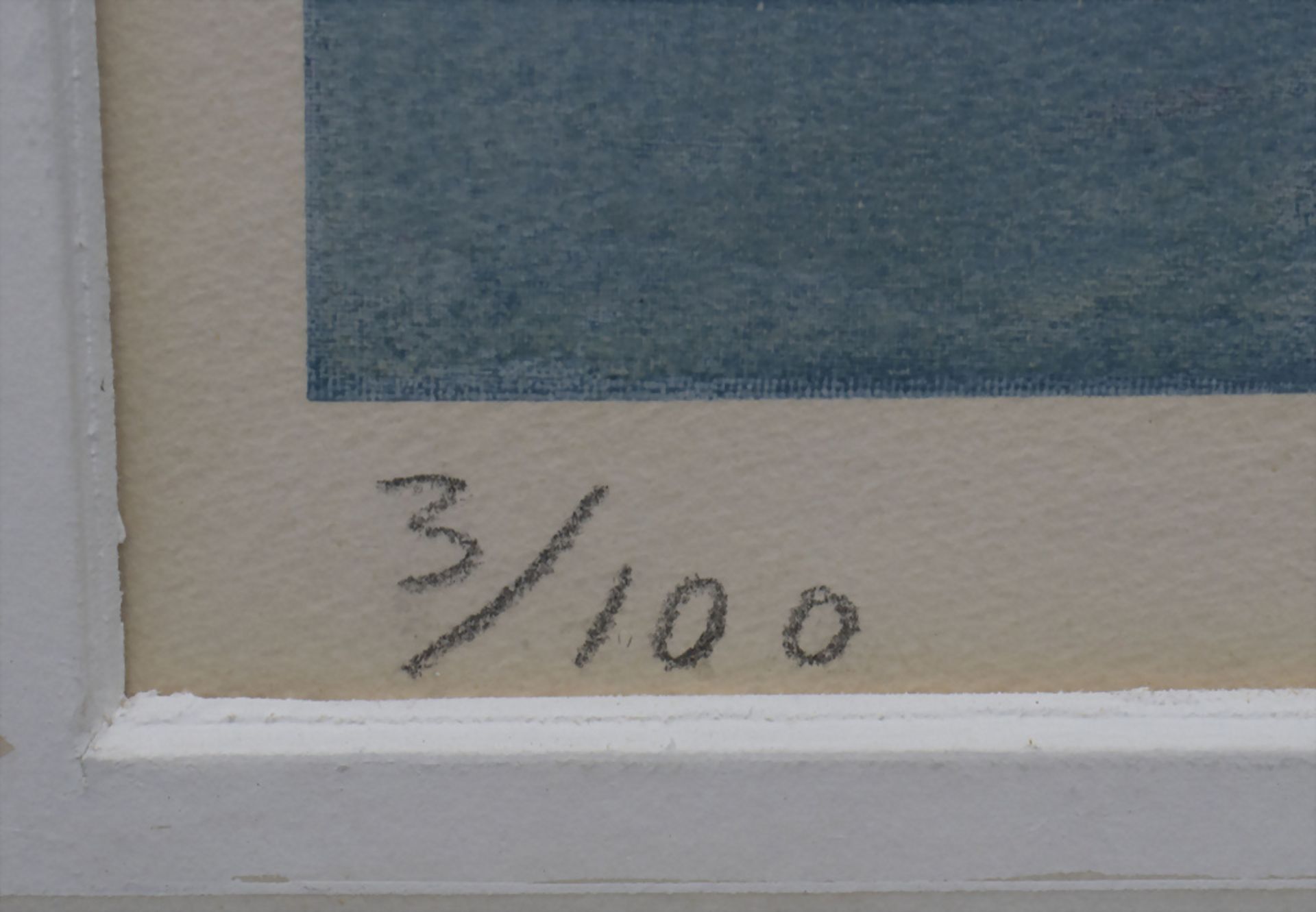 Alexander CAMARO (1901 Breslau-1992 Berlin), 'Abstraktion in Blau' / 'Abstraction in blue', 1959 - Image 5 of 7