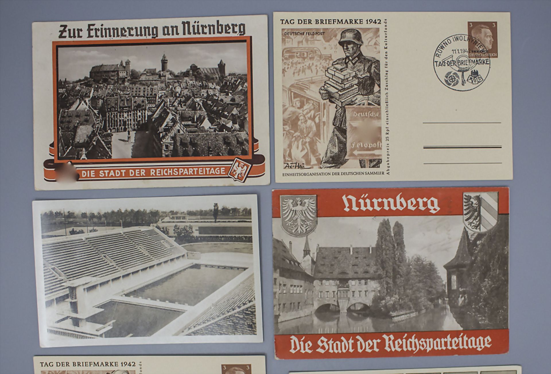 Sammlung Propaganda Postkarten Drittes Reich / A collection of propaganda postcards, Third Reich - Bild 2 aus 3