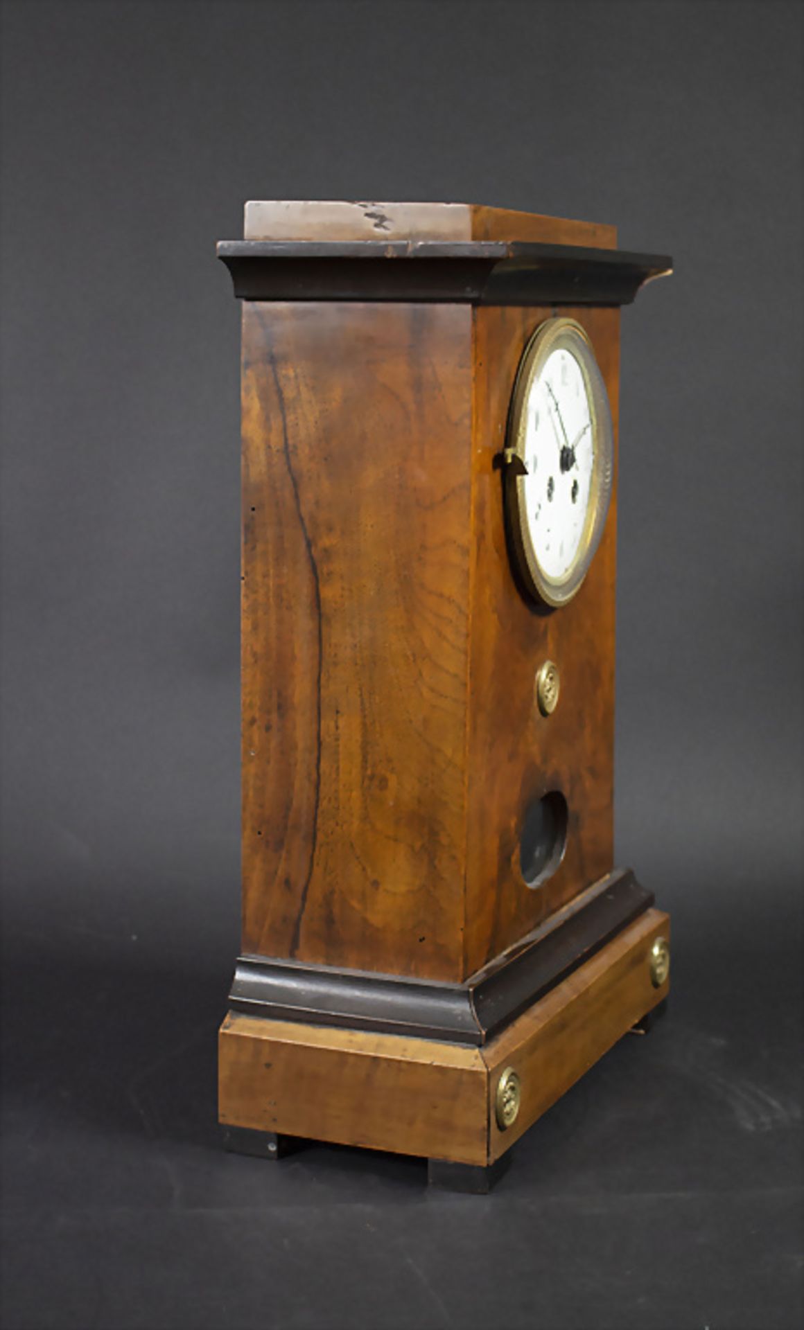 Biedermeier Tischuhr / A table clock, Paris, um 1850 - Bild 4 aus 9