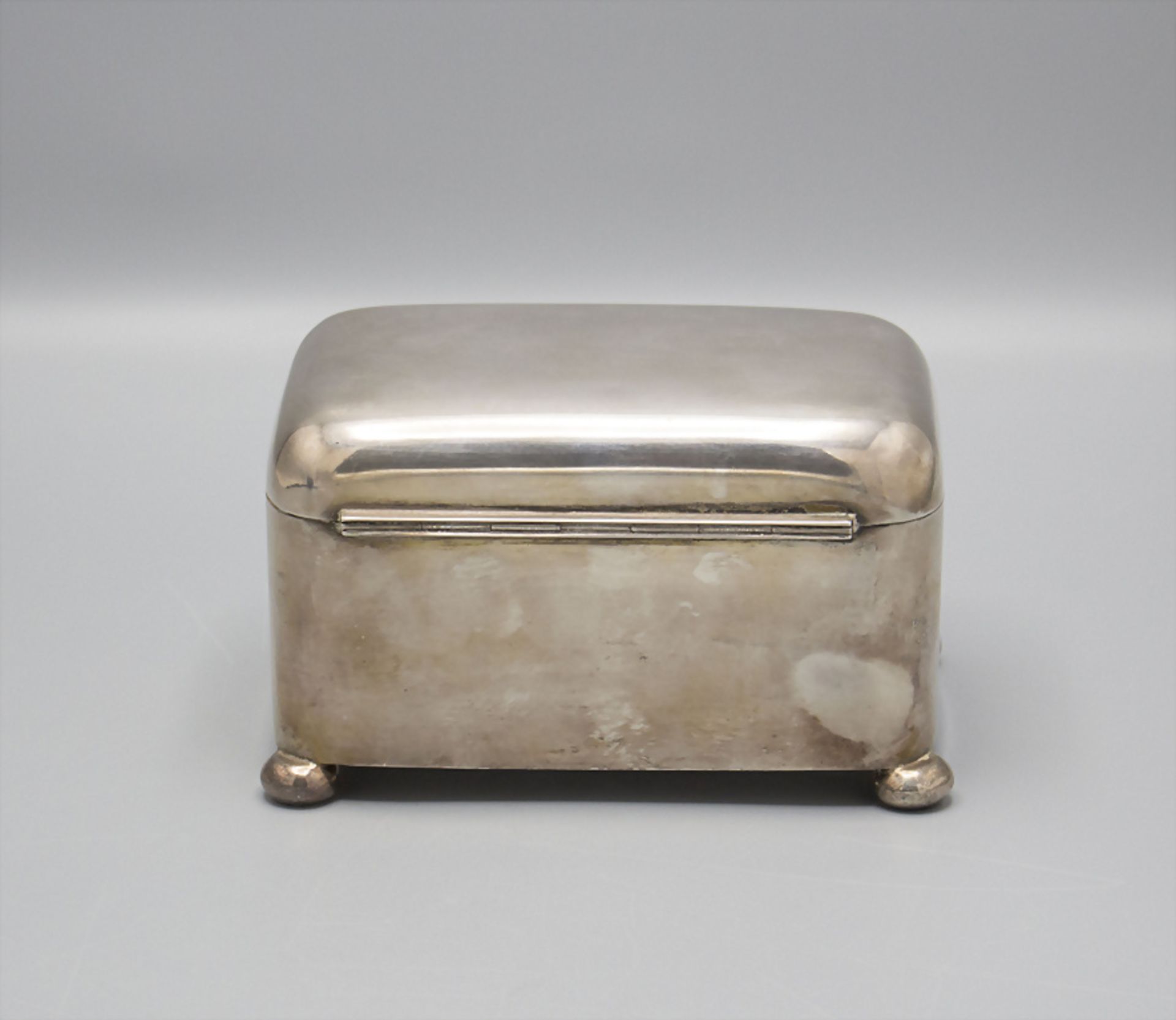 Silberdose / A silver box, H. Pfeiffer, Geislingen, um 1930 - Bild 3 aus 5