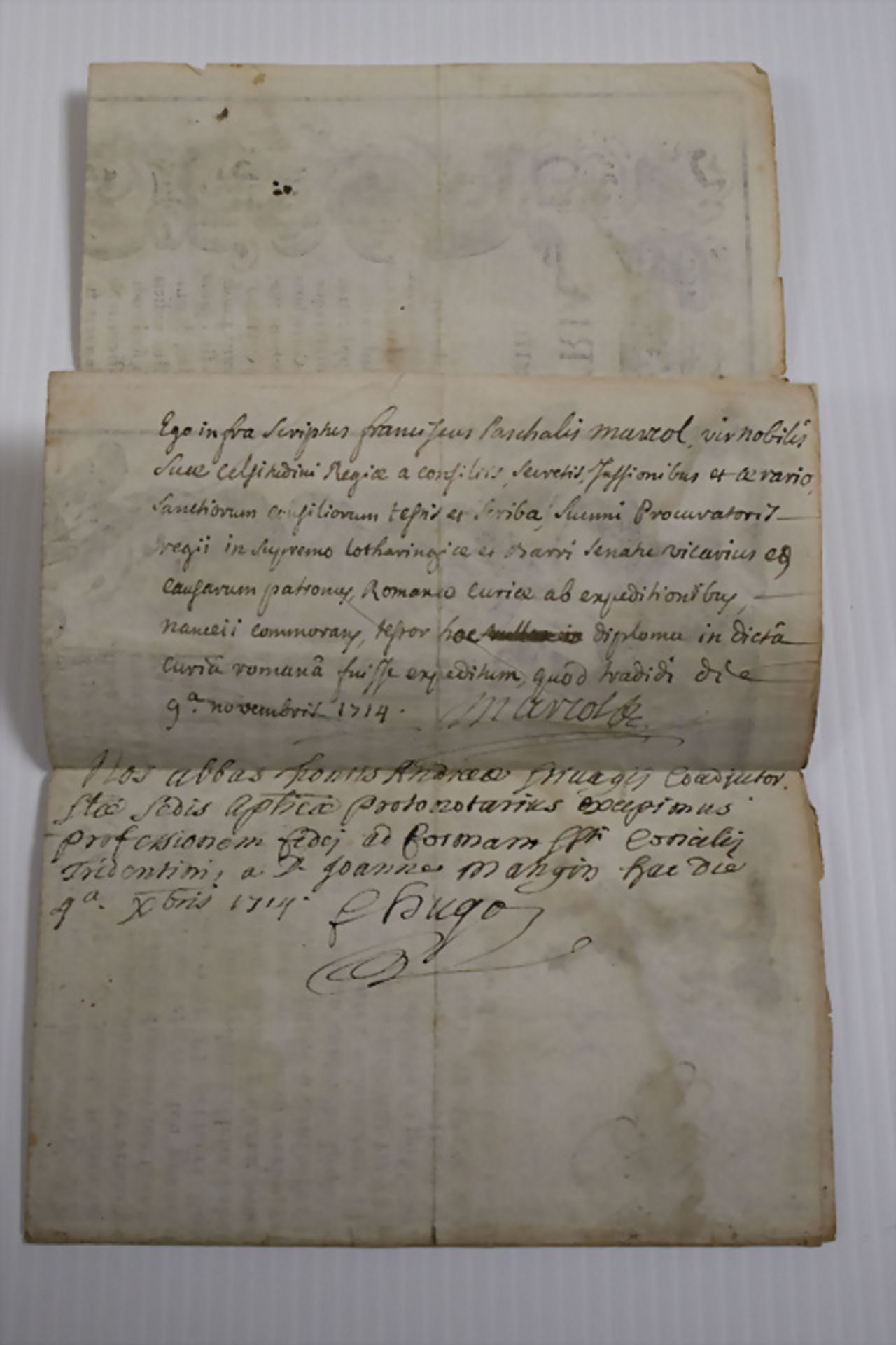 Konvolut 'Historische Dokumente' / A collection of 'historical documents', 18.-20. Jh. - Image 5 of 6
