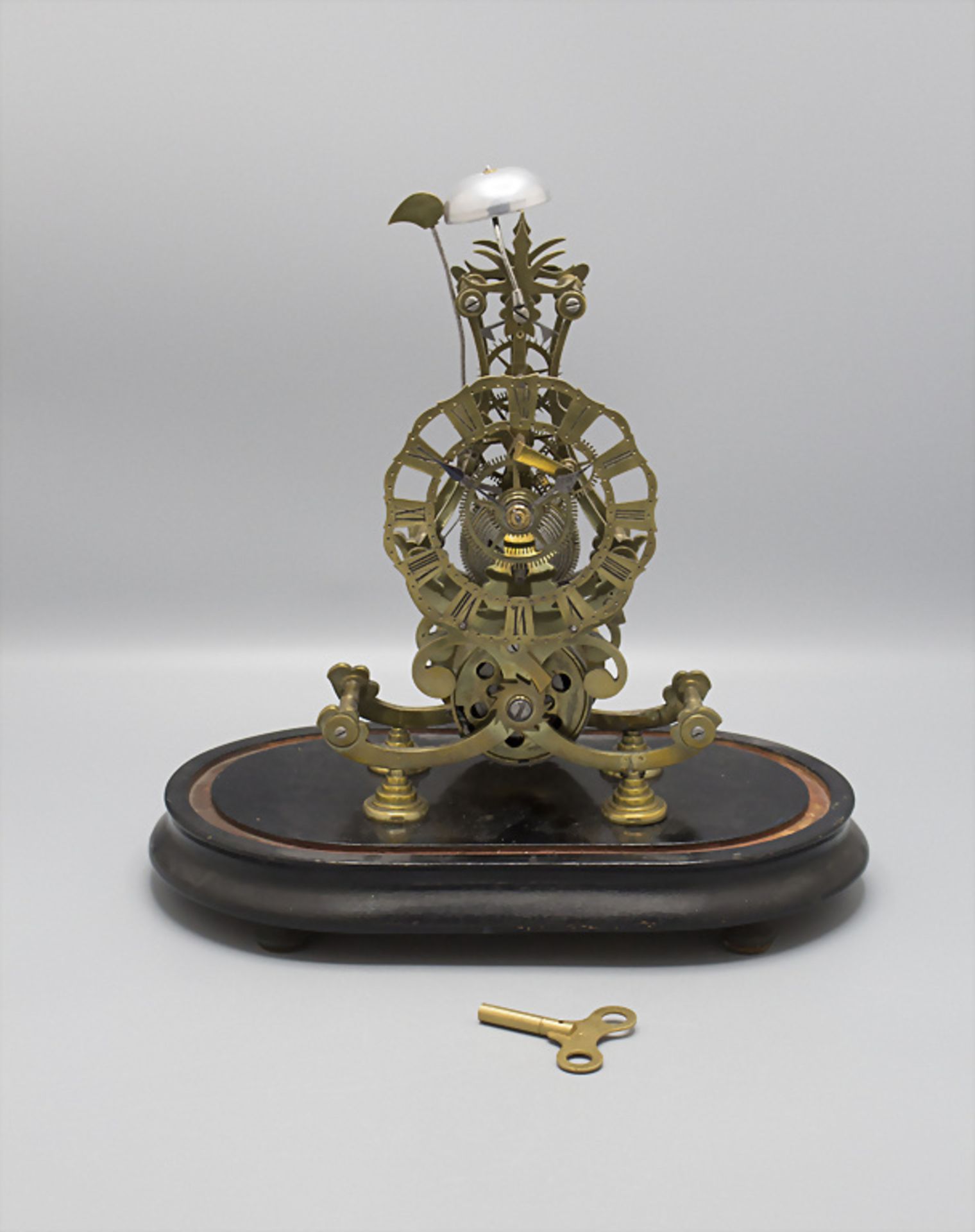 Skelettuhr / A skeleton clock, England, 19. Jh.