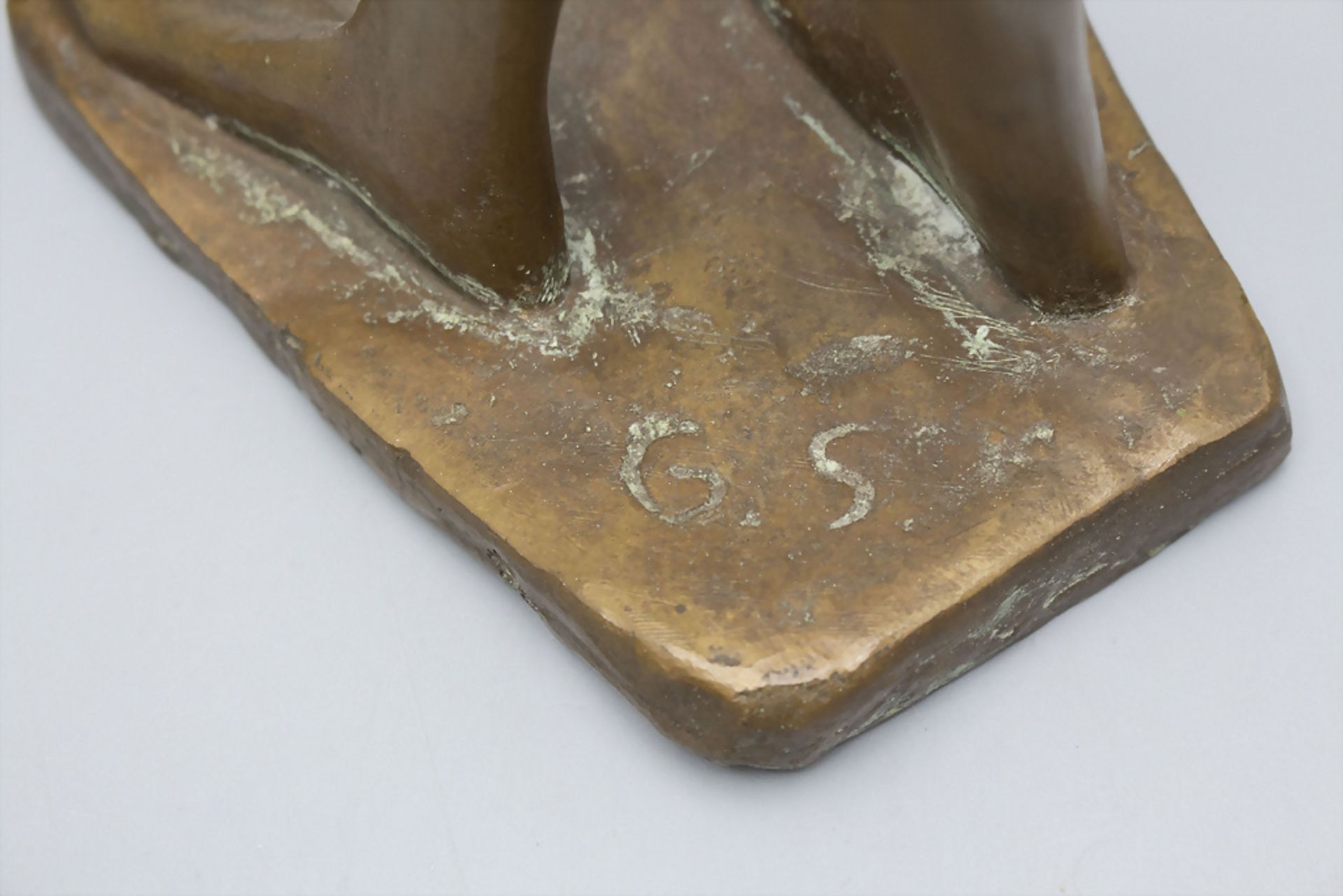 Bronzeplastik 'Weiblicher Akt' / A bronze figure of a 'female nude' - Bild 6 aus 7