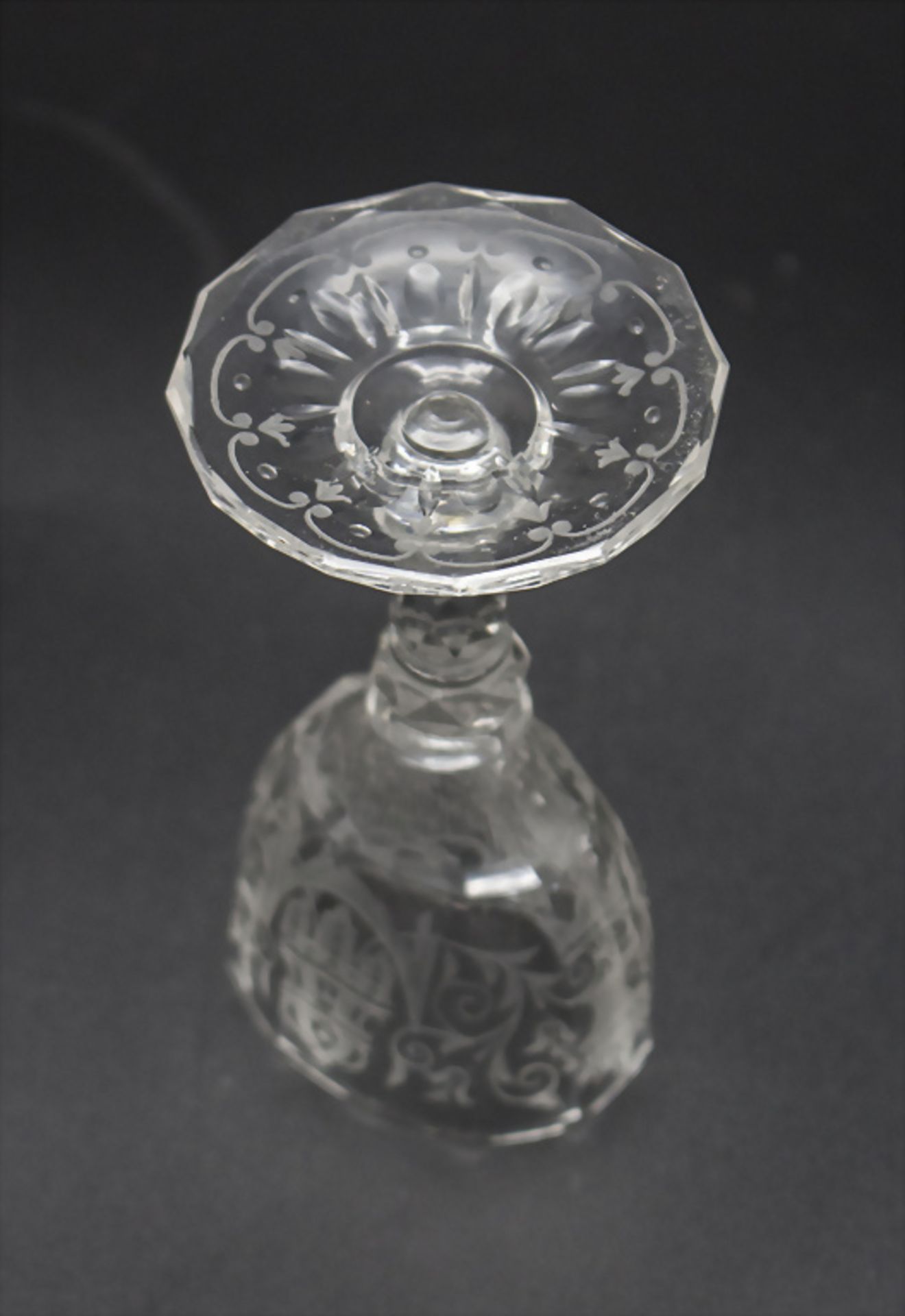 Likörglas Dekor 'Maria Theresia', J. & L. Lobmeyr, Wien, um 1880 - Image 2 of 4