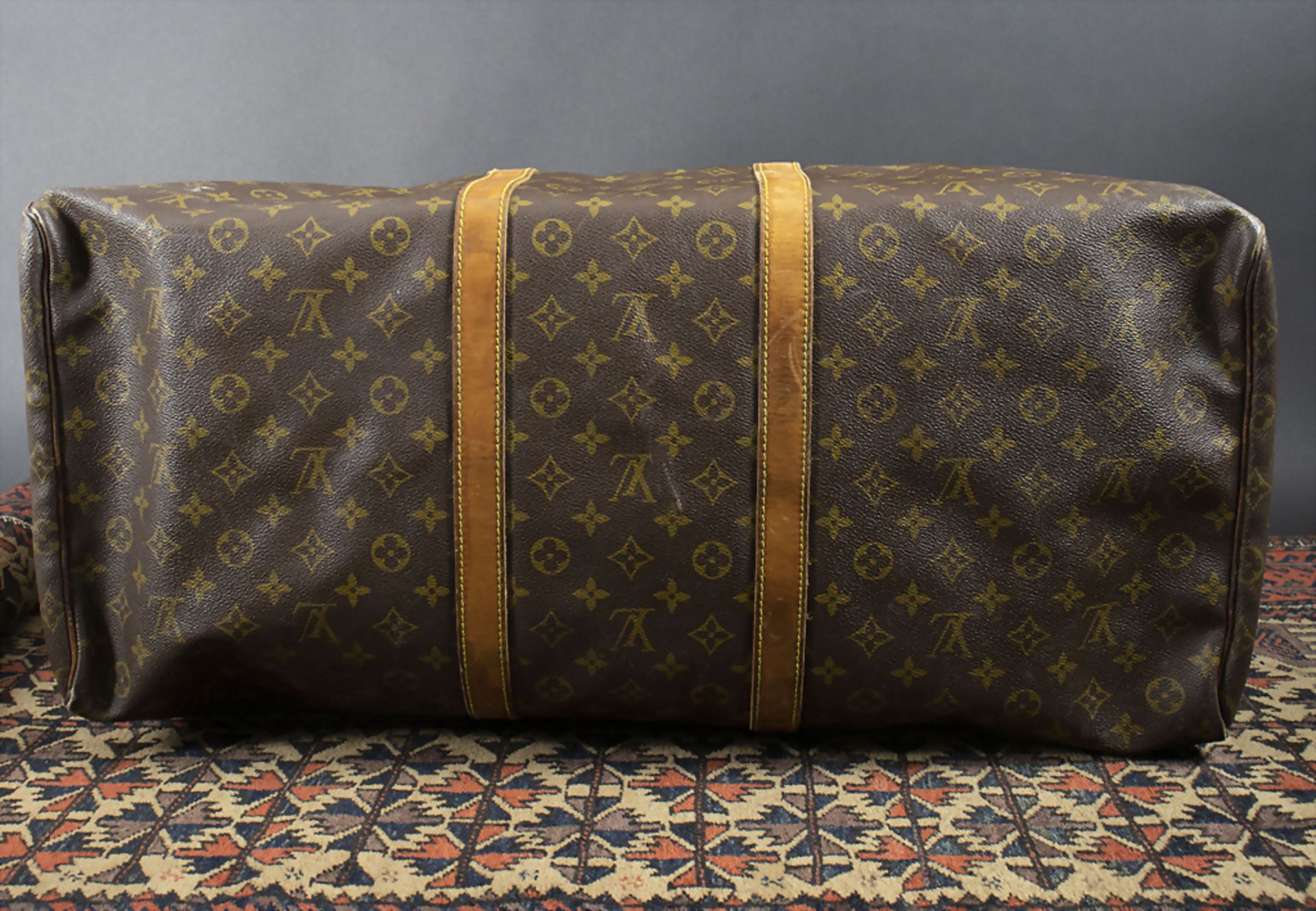 Reisetasche / A traveling bag, Louis Vuitton, Paris, 2. Hälfte 20. Jh. - Bild 9 aus 9