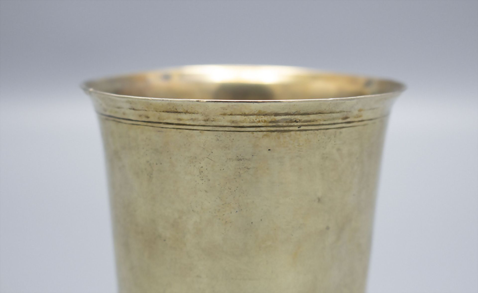 Faustbecher / A silver beaker, Johann Frantz Schmitt, Mainz, 1765-1769 - Image 2 of 3