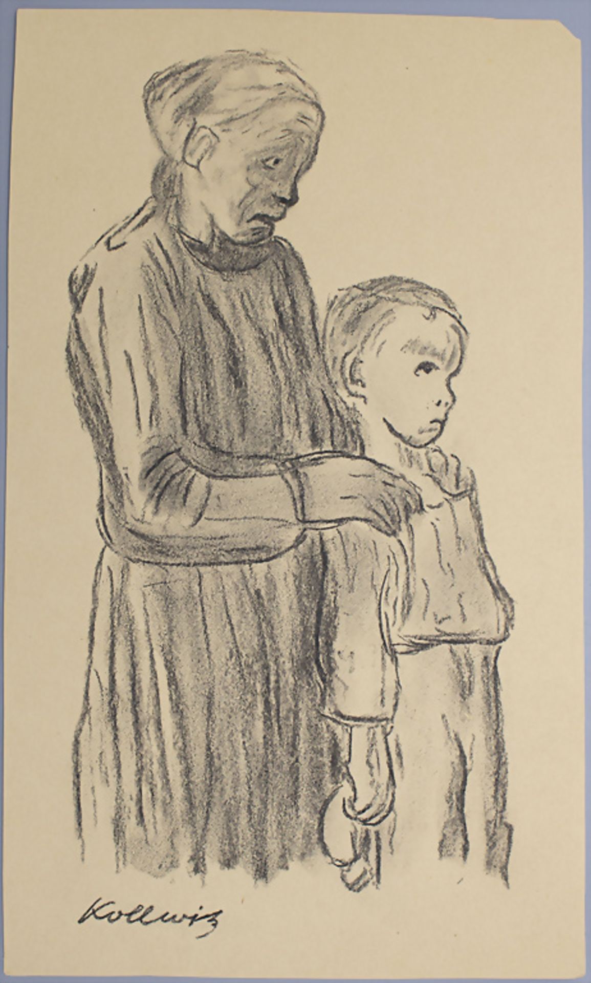 Käthe KOLLWITZ (1867-1945), '13 - Kindergericht' / '13 - Children's court', nach 1948