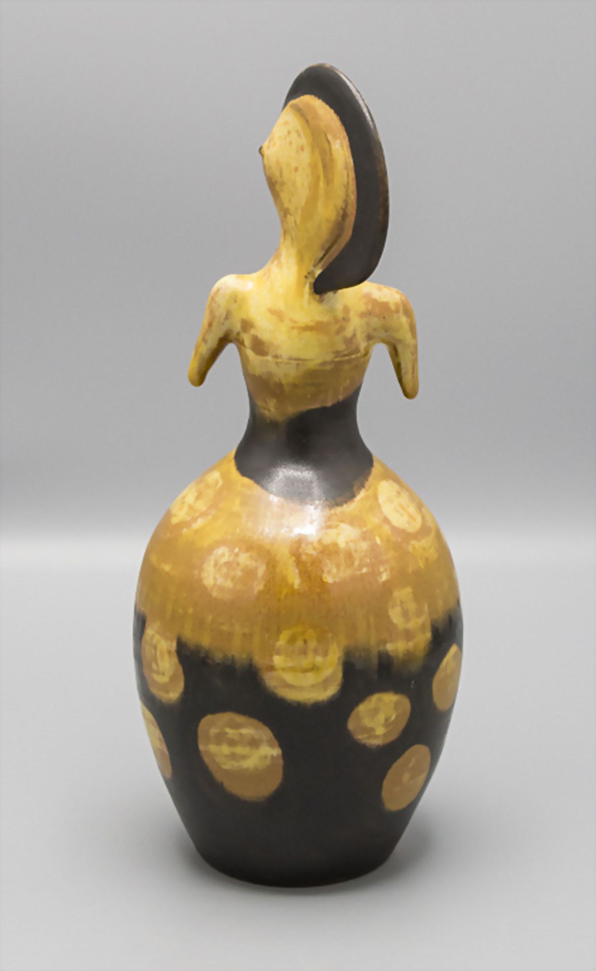 Keramik-Zierobjekt 'Vogel' / A decorative pottery bird, Eva Fritz-Lindner, Karlsruher ... - Bild 3 aus 5