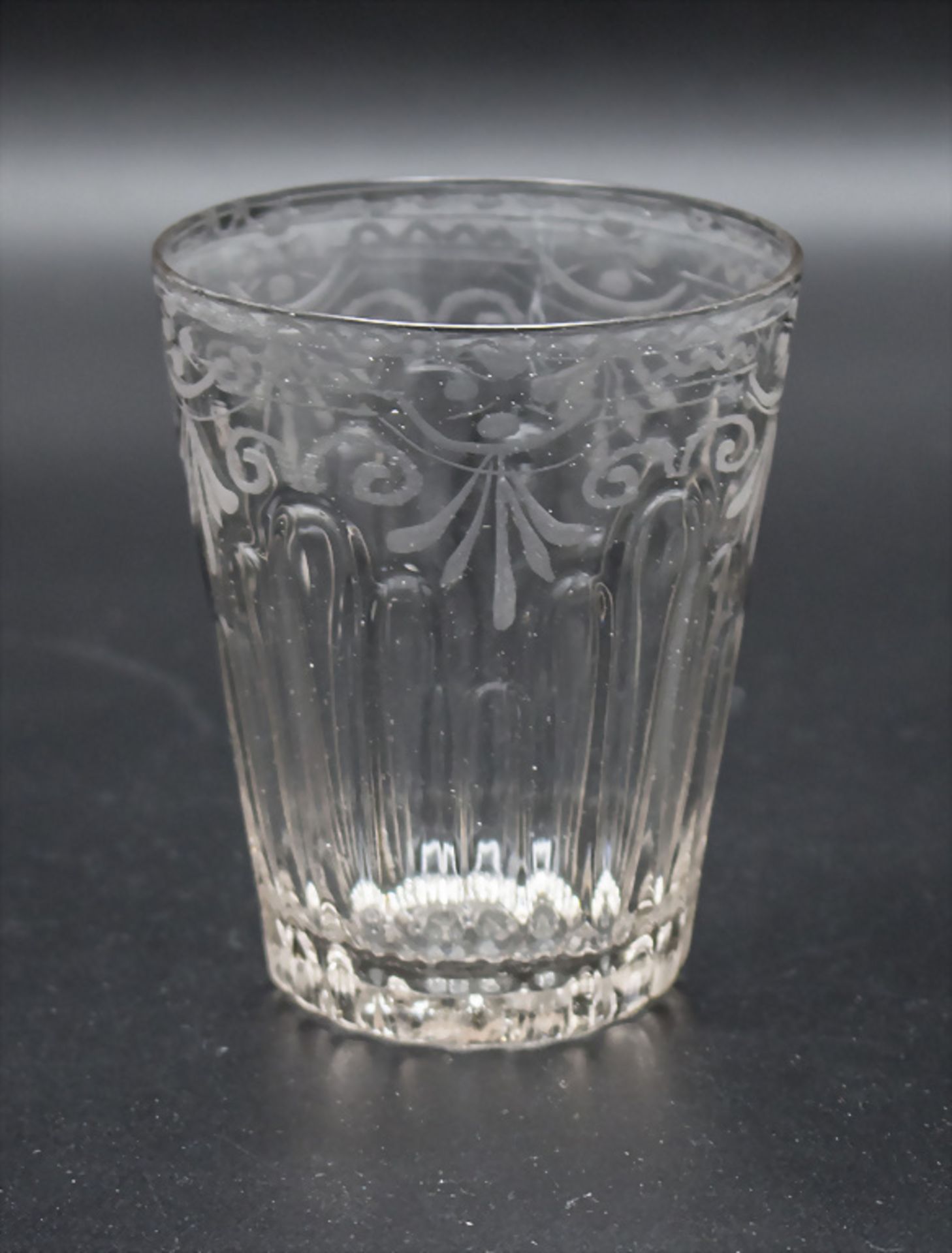 Becher / A glass beaker, Schwarzwald, um 1800