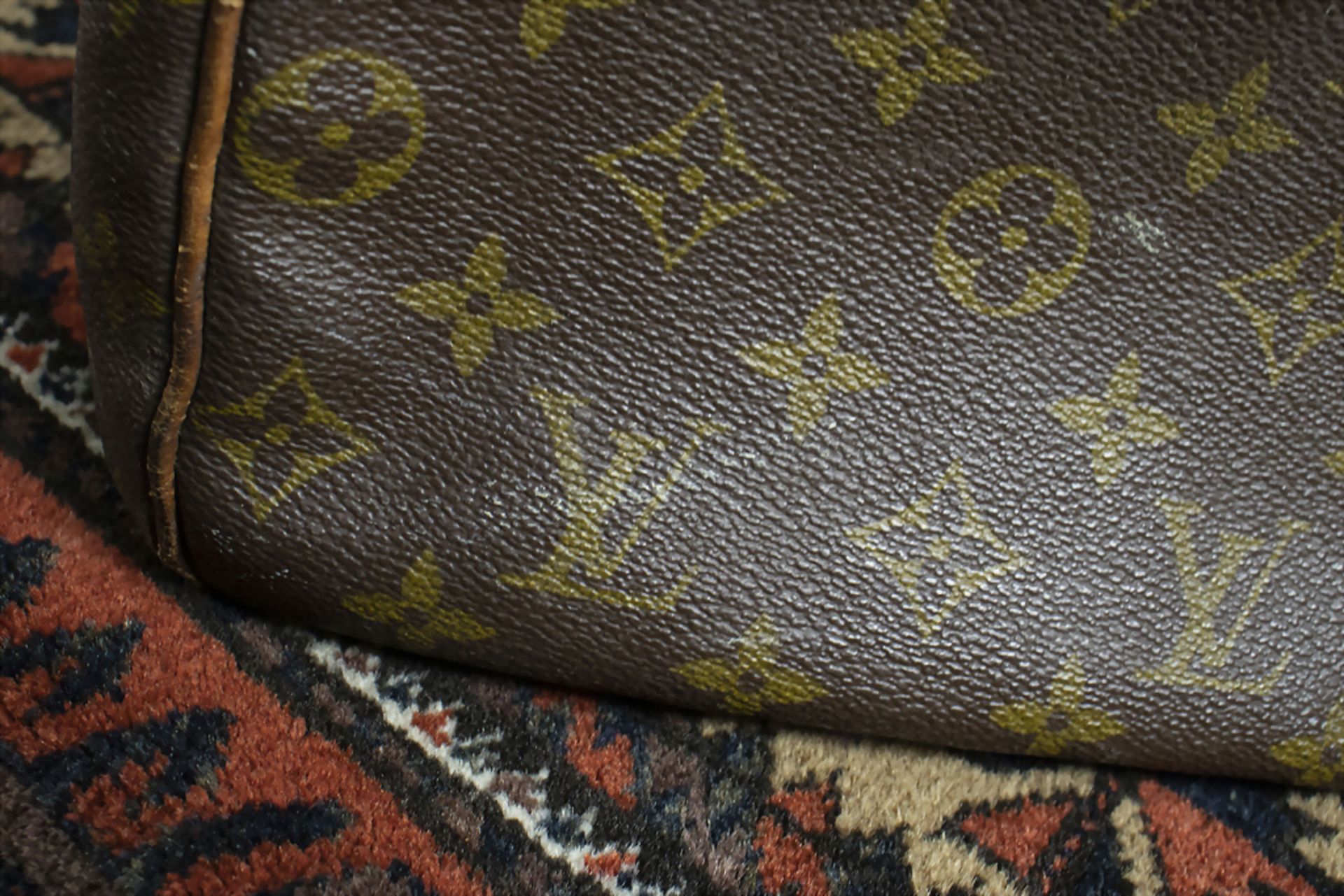 Reisetasche / A traveling bag, Louis Vuitton, Paris, 2. Hälfte 20. Jh. - Bild 8 aus 9