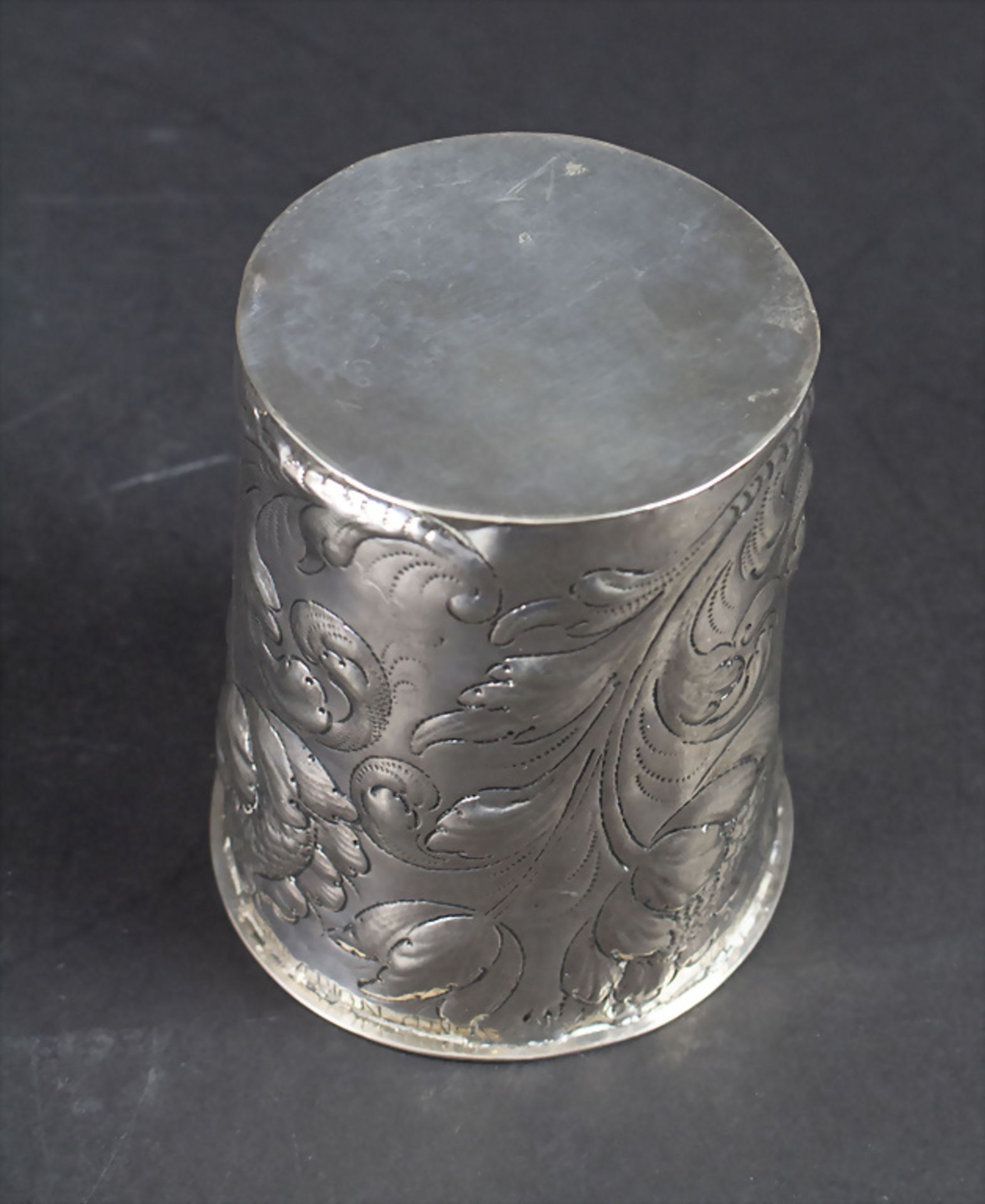 Silberbecher / A silver beaker, um 1700 - Image 4 of 10