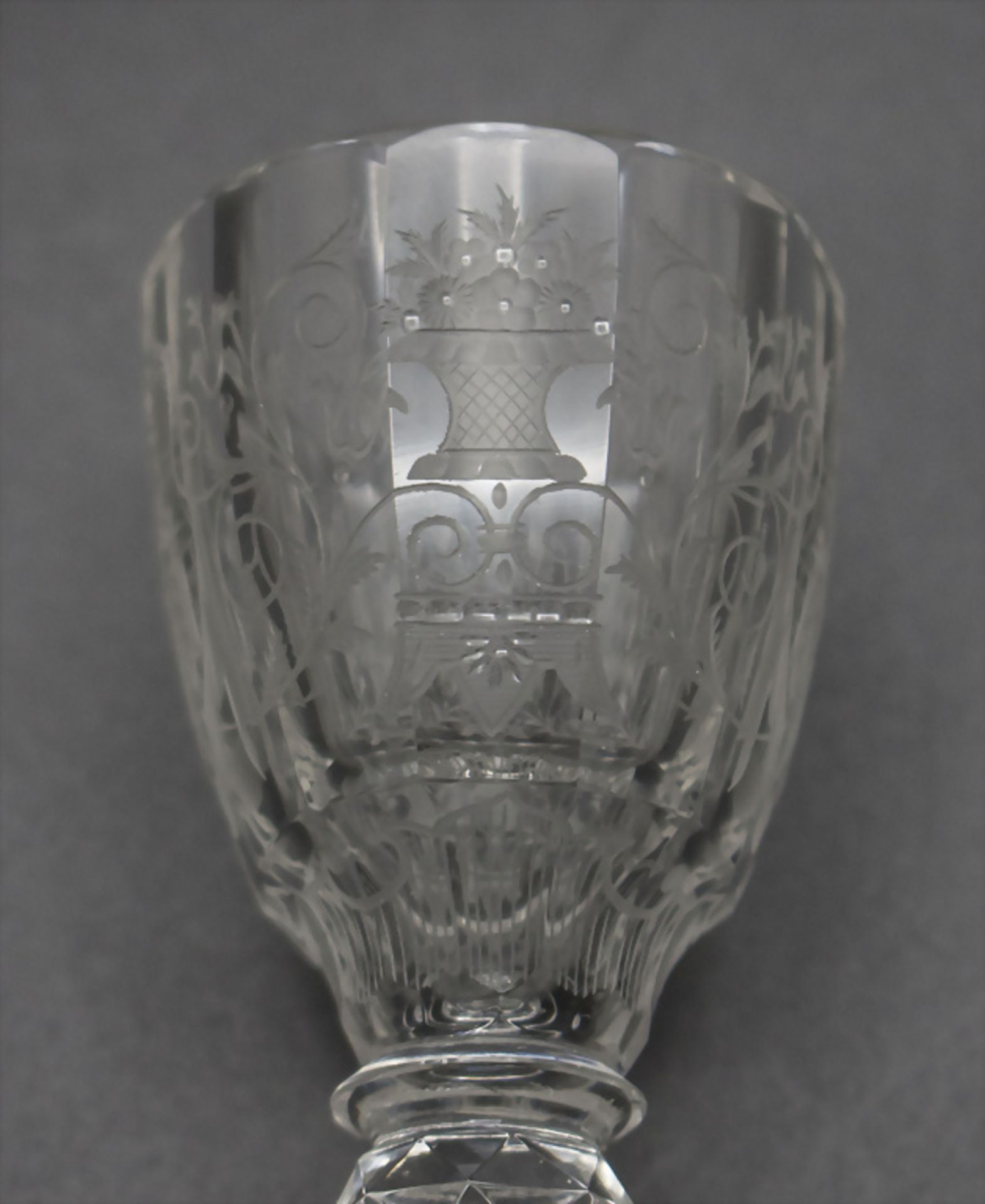 Likörglas Dekor 'Maria Theresia', J. & L. Lobmeyr, Wien, um 1880 - Bild 4 aus 4