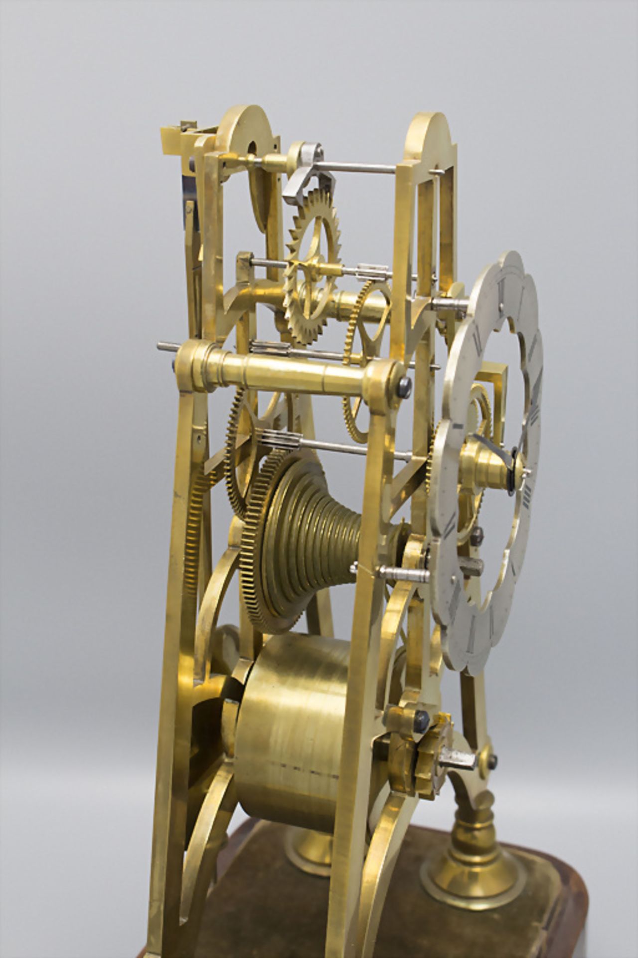 Skelettuhr / A skeleton clock, England, 19. Jh. - Bild 5 aus 7