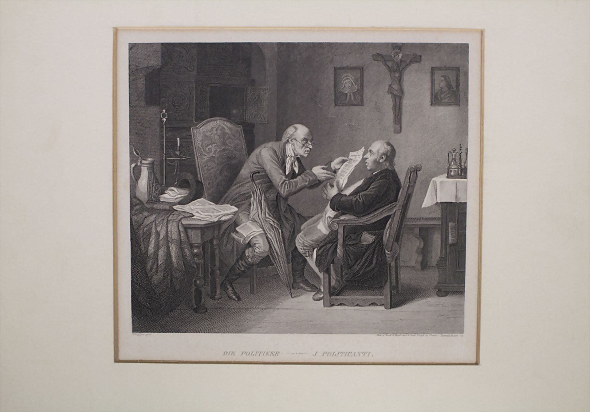 Konvolut Stiche 'Berufe' / A set of 8 engravings 'Professions', 18.-19. Jh. - Bild 5 aus 12