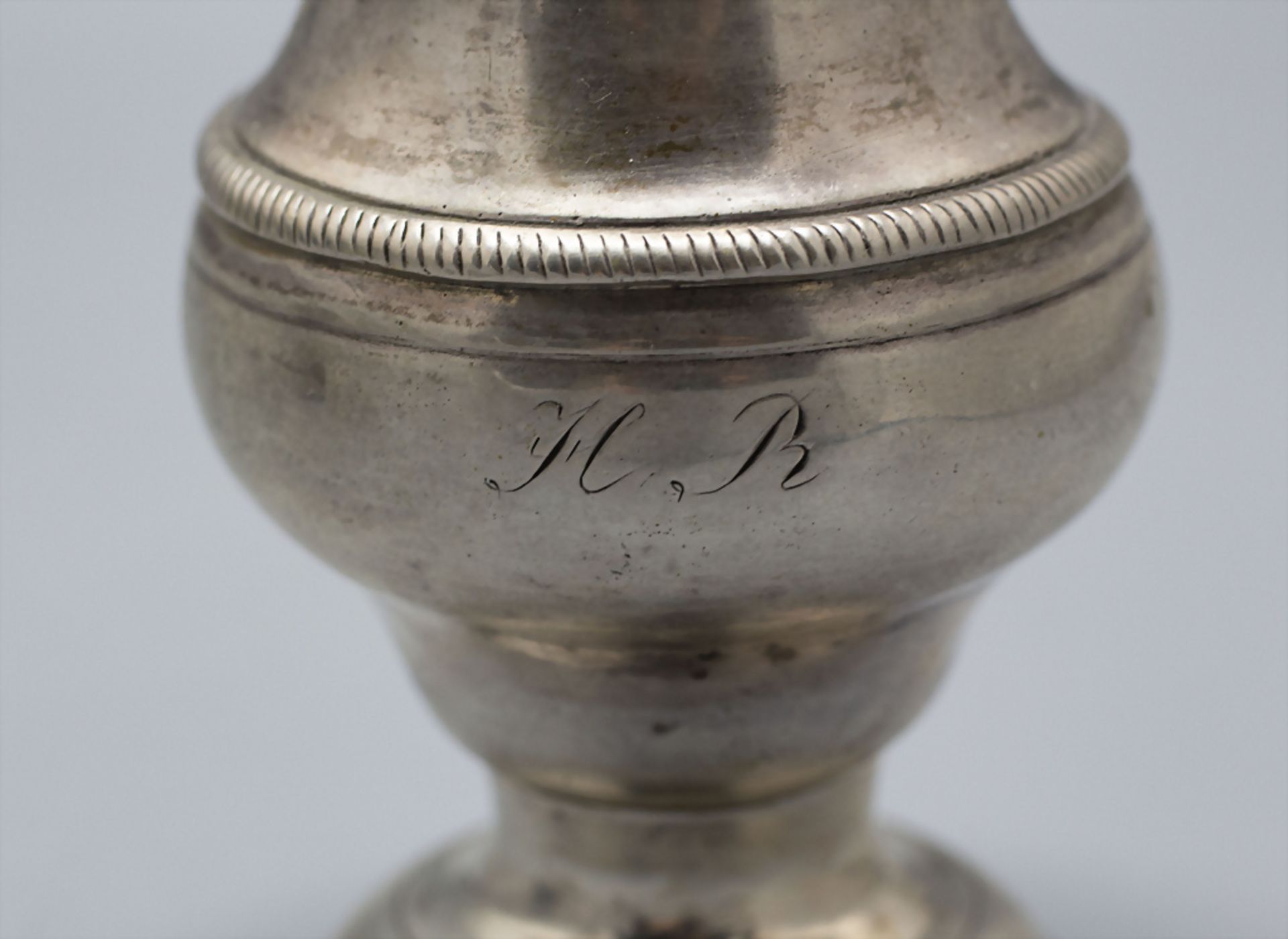 Zuckerstreuer / A silver sugar caster, Johann Walter, Hamburg, 1734-1740 - Image 4 of 6