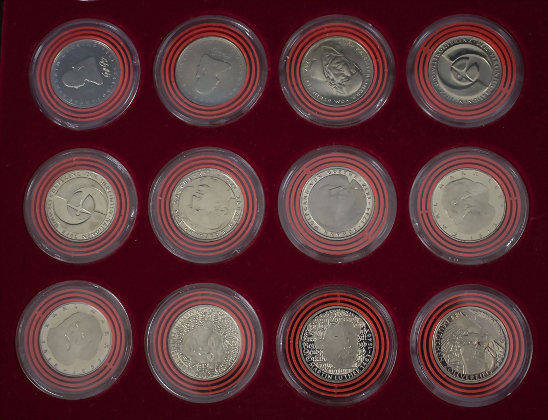 BRD: Sammlung von 55 Stück 5 DM Gedenkmünzen - Bild 2 aus 2