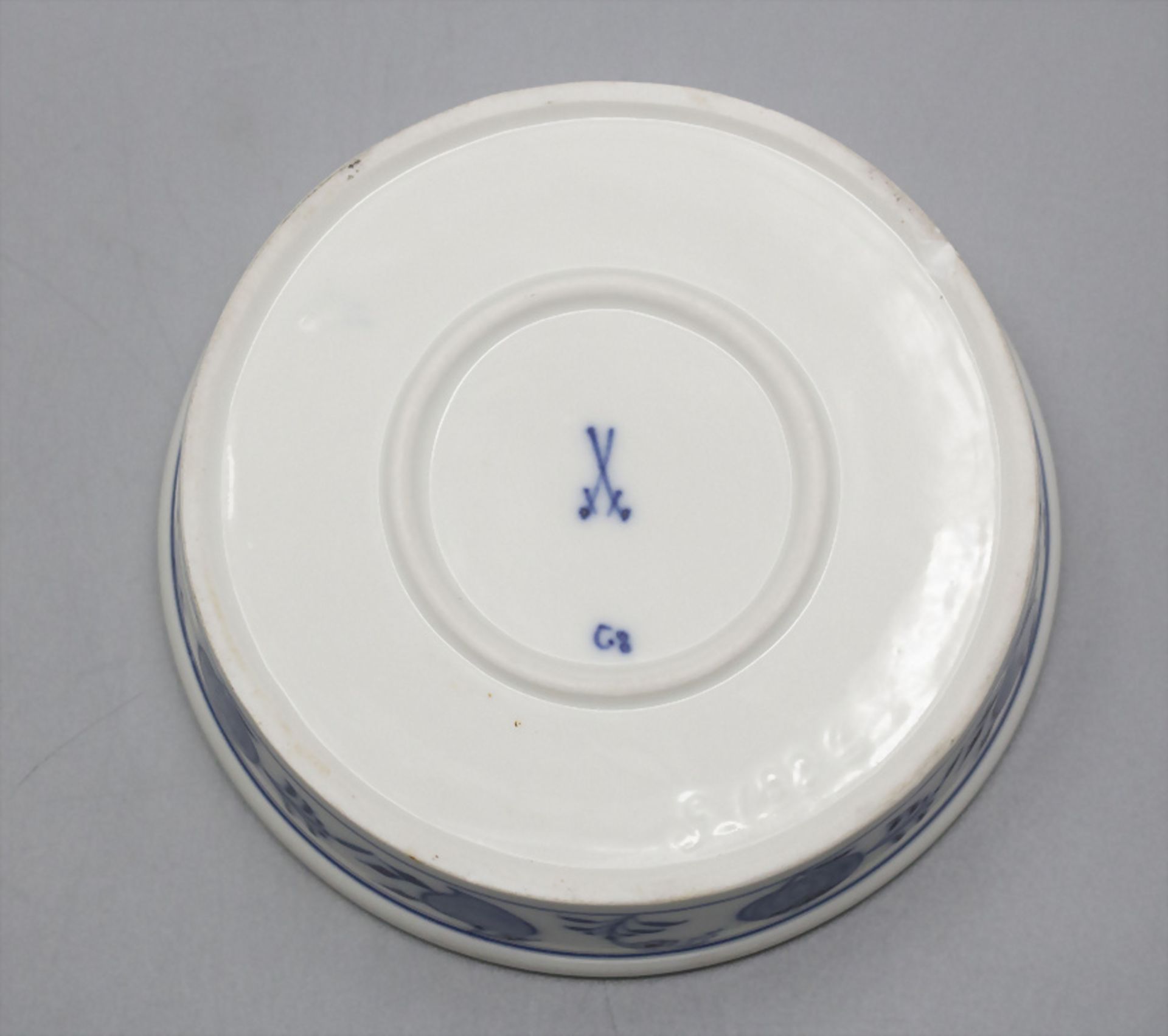 3 Teile Porzellan / 3 pieces of porcelain, Meissen, Ende 19. / Anfang 20. Jh. - Bild 4 aus 7