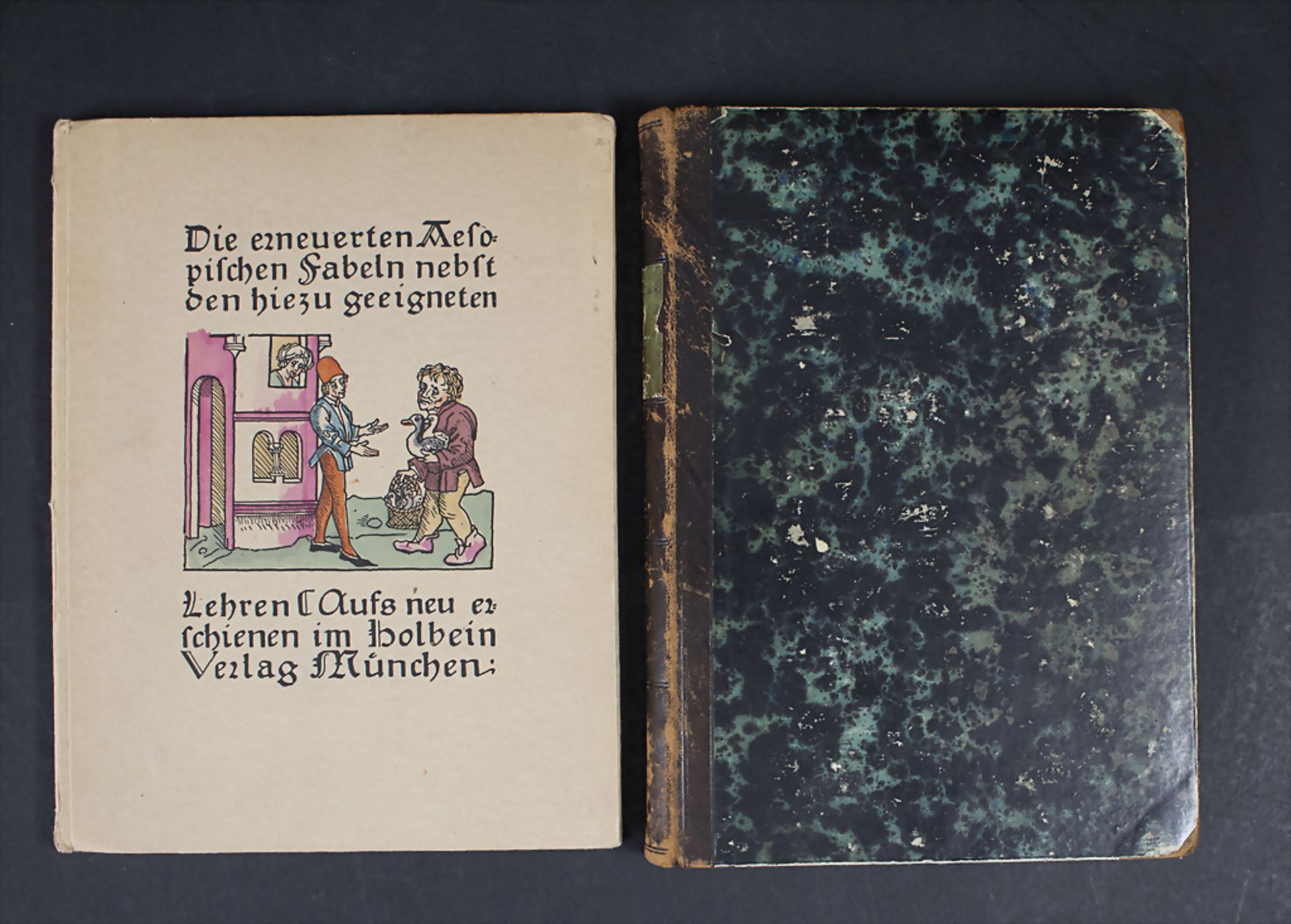 Zwei Kinderbücher, ab 1857