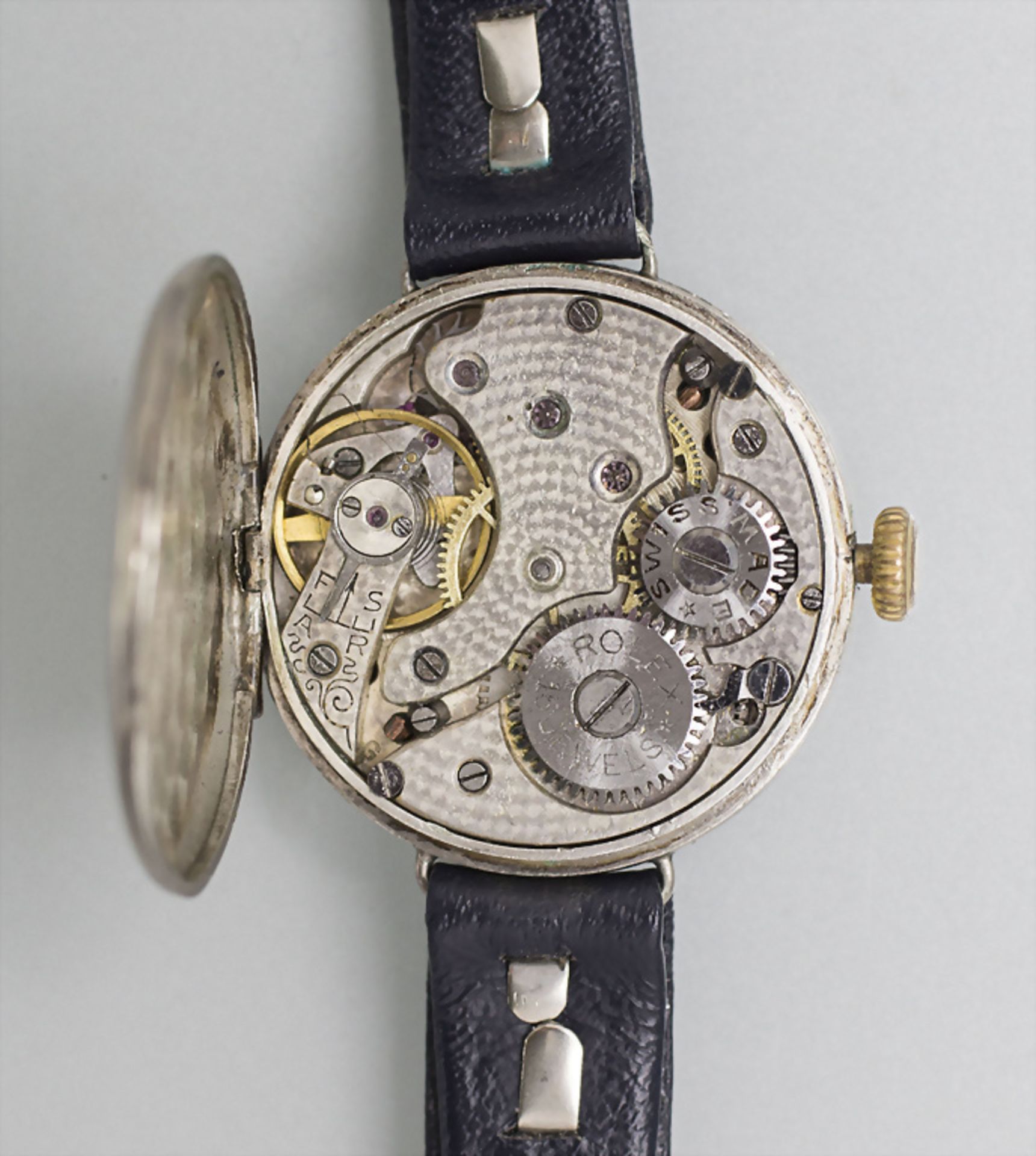 Damenuhr / A silver ladies watch, Rolex, um 1925 - Image 2 of 5