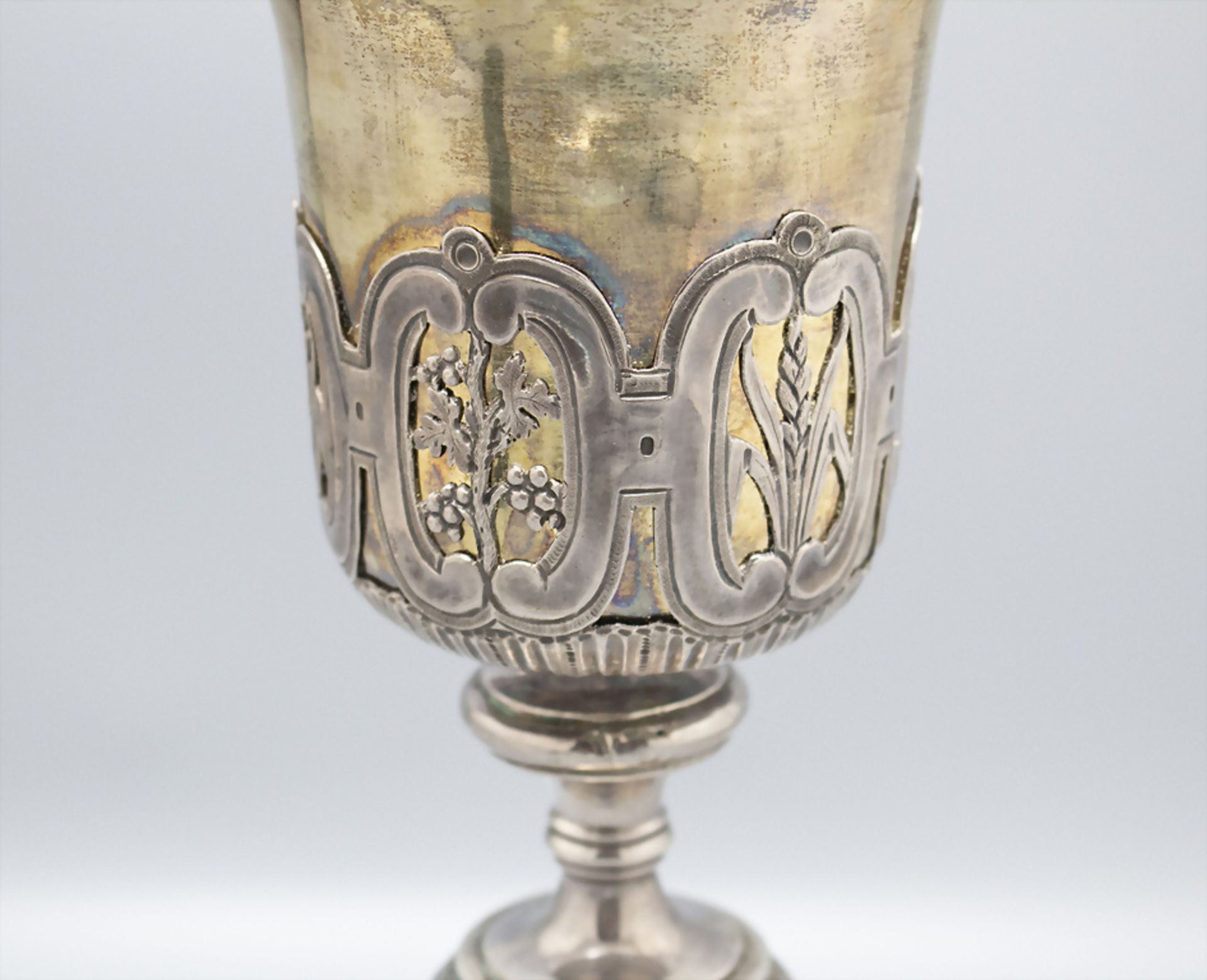 Messkelch / A silver chalice, Jean-Joseph Baudet, Paris, 1803-1809 - Bild 2 aus 9