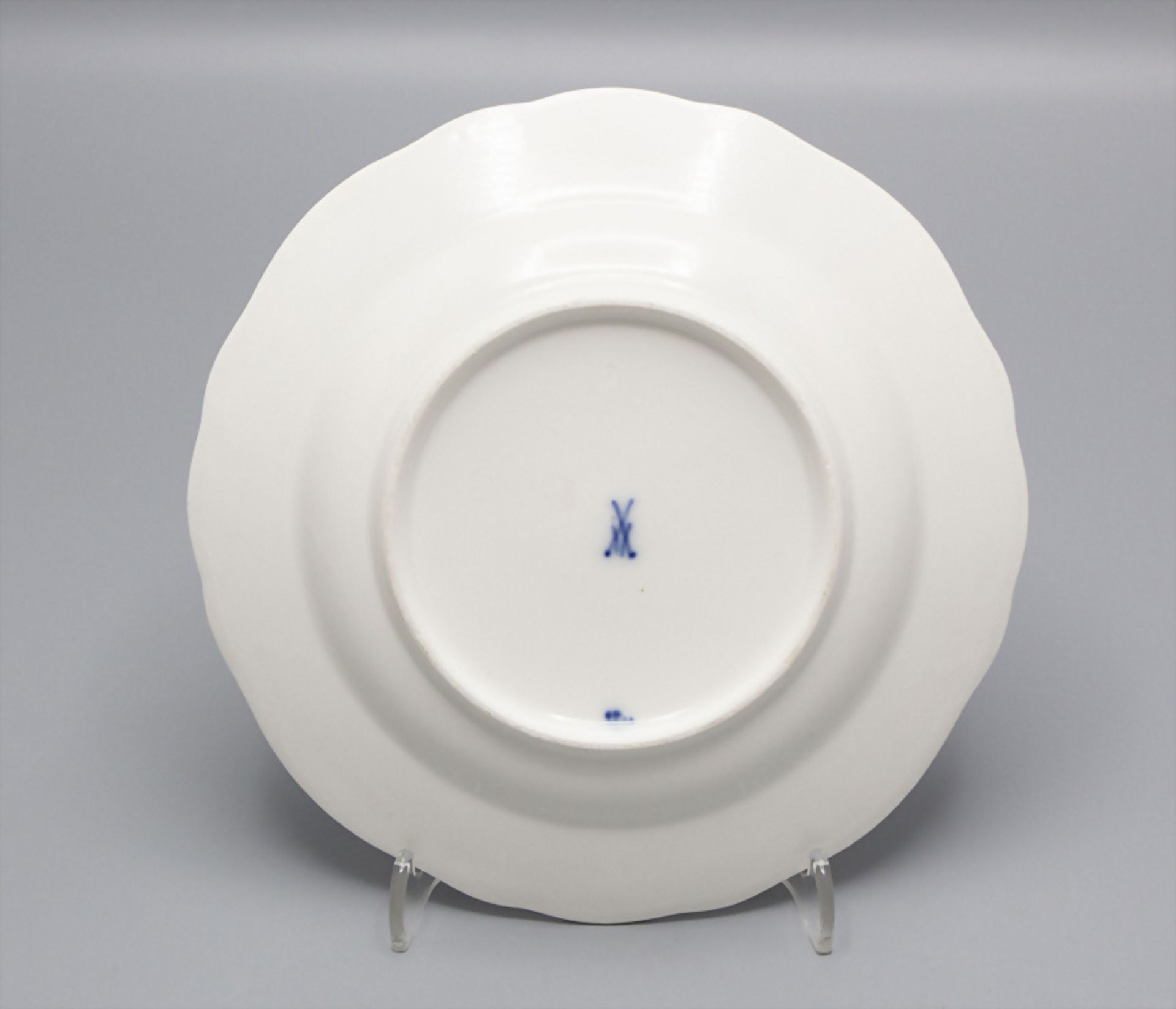 3 Teile Porzellan / 3 pieces of porcelain, Meissen, Ende 19. / Anfang 20. Jh. - Bild 7 aus 7
