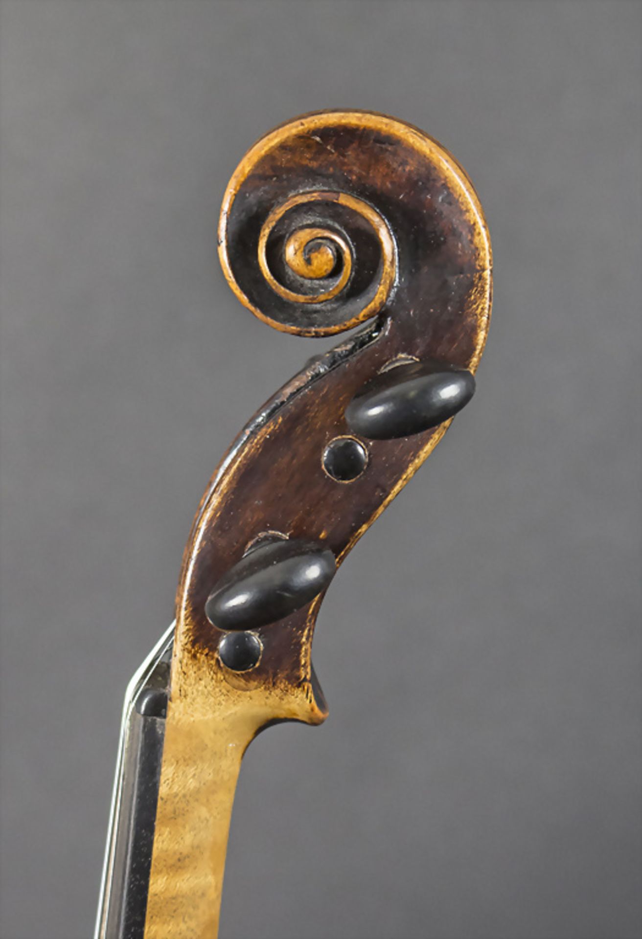 Violine / A violin, deutsch, Ende 18. Jh. - Image 3 of 4